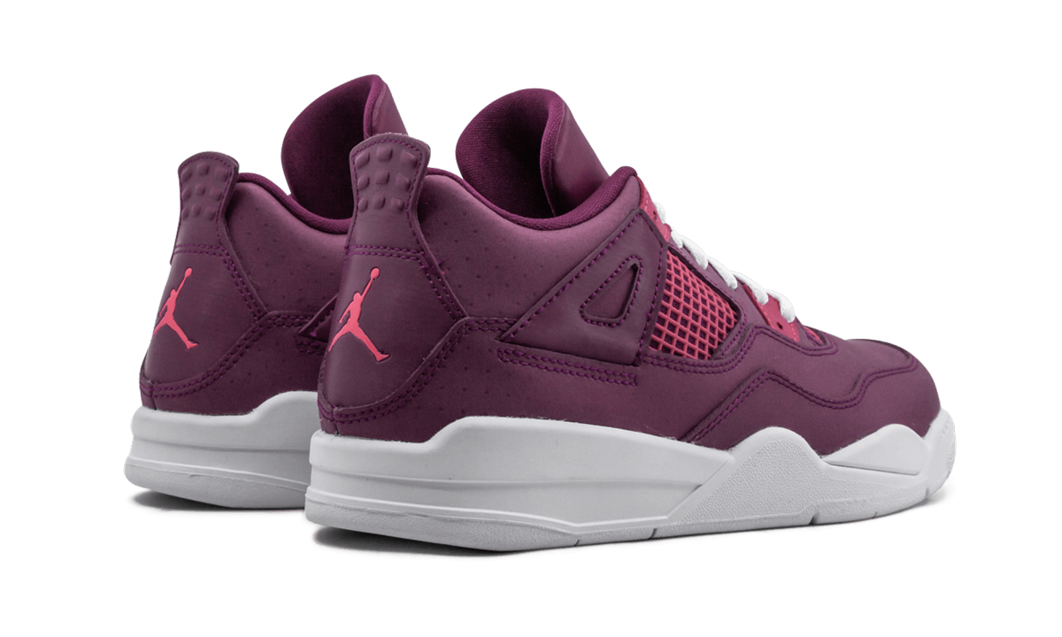 jordan 4 retro valentine s day 2019 ps+BQ7671-661+diagnol right behind view