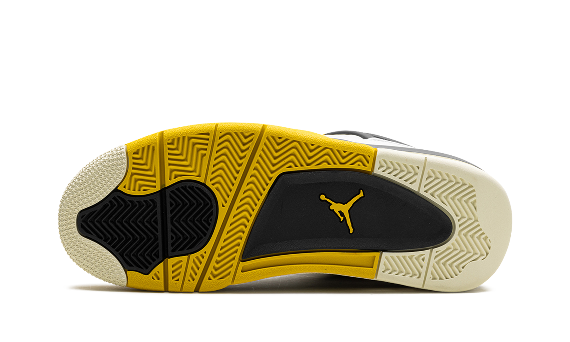 jordan 4 retro vivid sulfur women s+AQ9129-101+bottom view