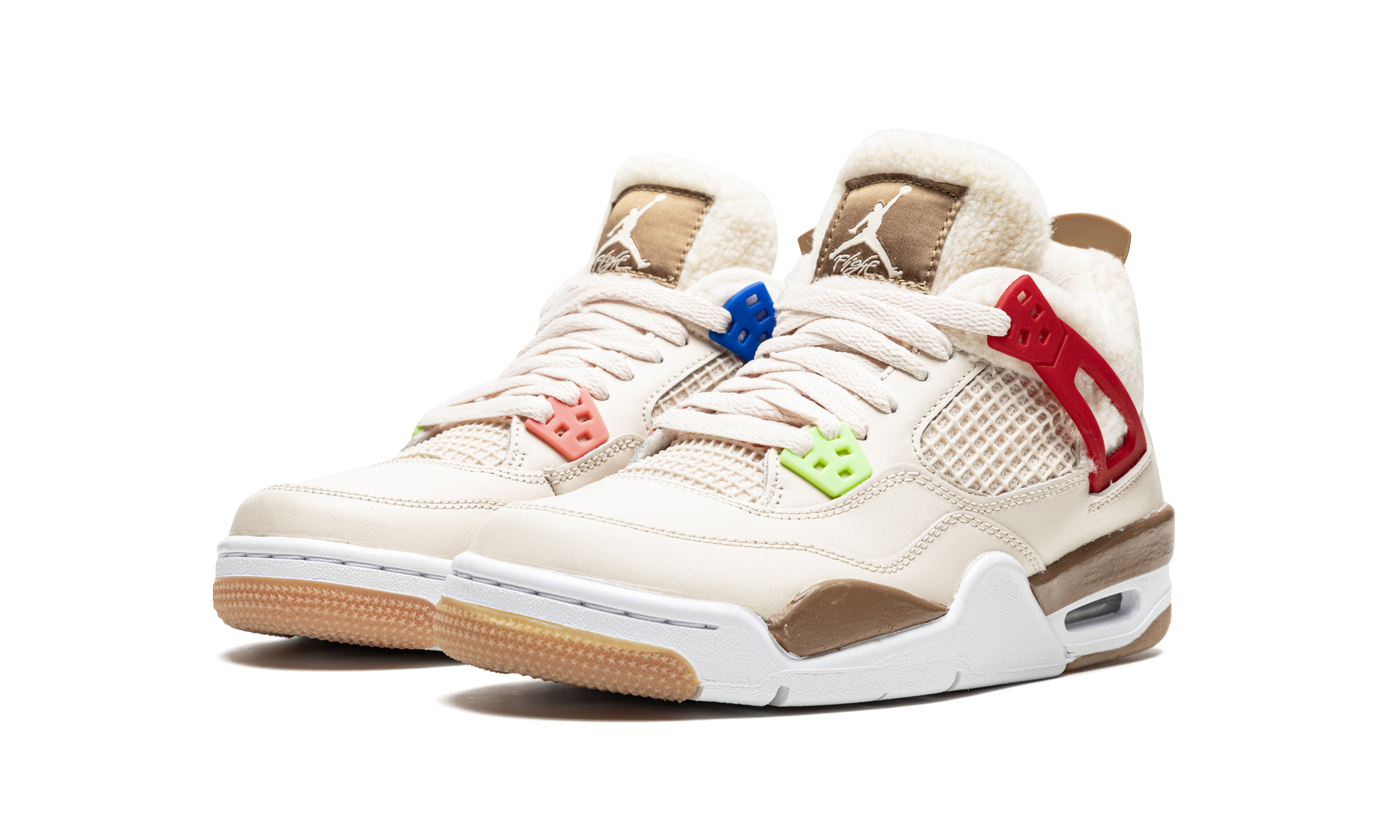 jordan 4 retro where the wild things are gs+DH0572-264+diagnol left view