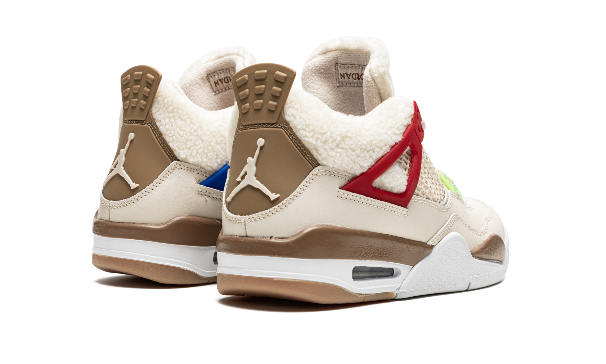 jordan 4 retro where the wild things are gs+DH0572-264+diagnol right behind view