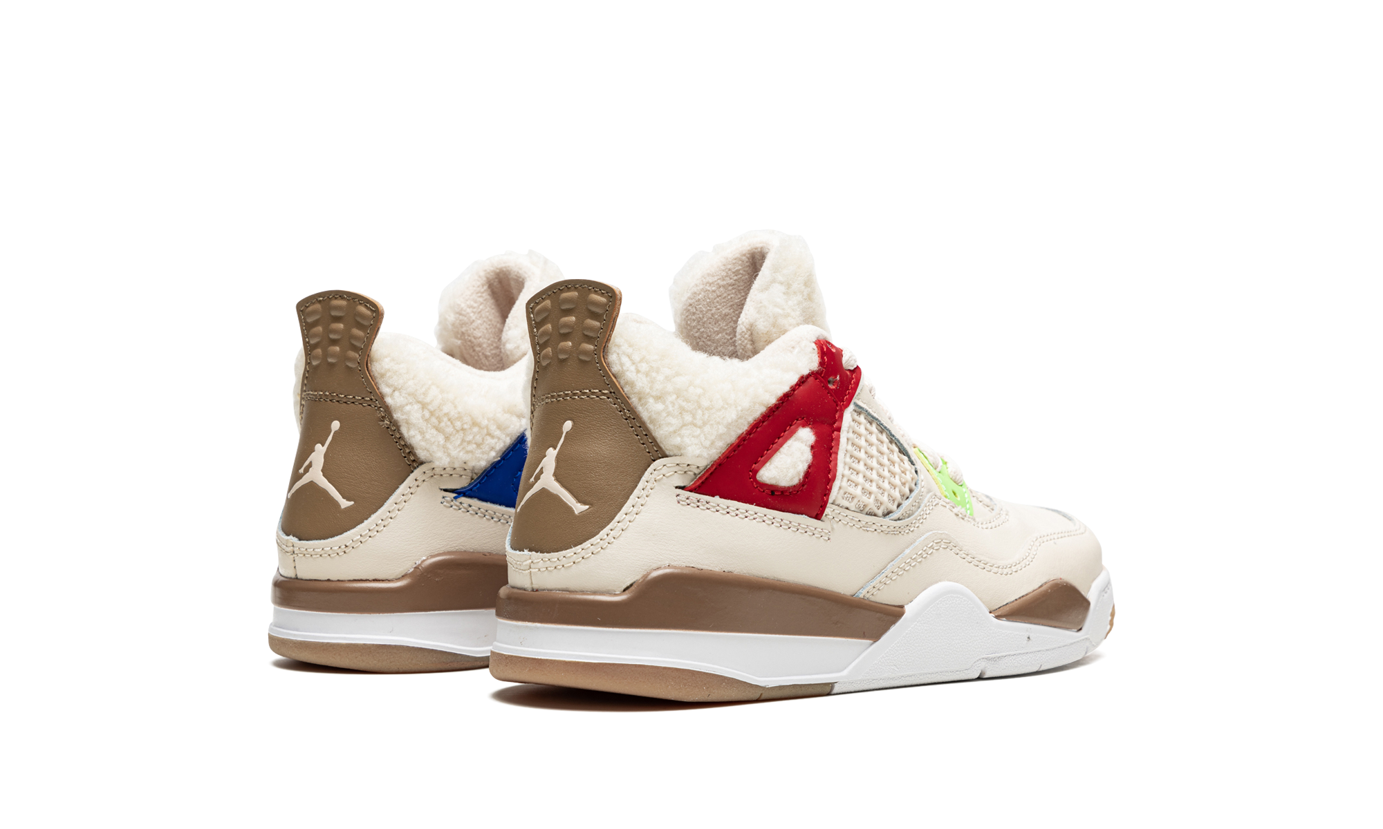 jordan 4 retro where the wild things are ps+DH0573-264+diagnol right behind view