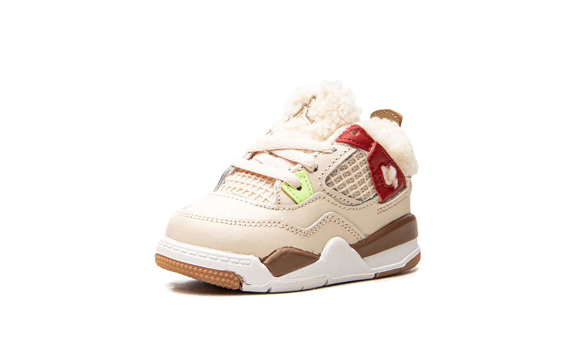 jordan 4 retro where the wild things are td+DH0571-264+left diagnol single view
