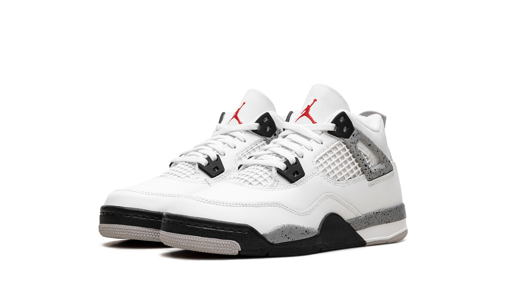 jordan 4 retro white cement 2025 ps+IB4388-100+diagnol left view