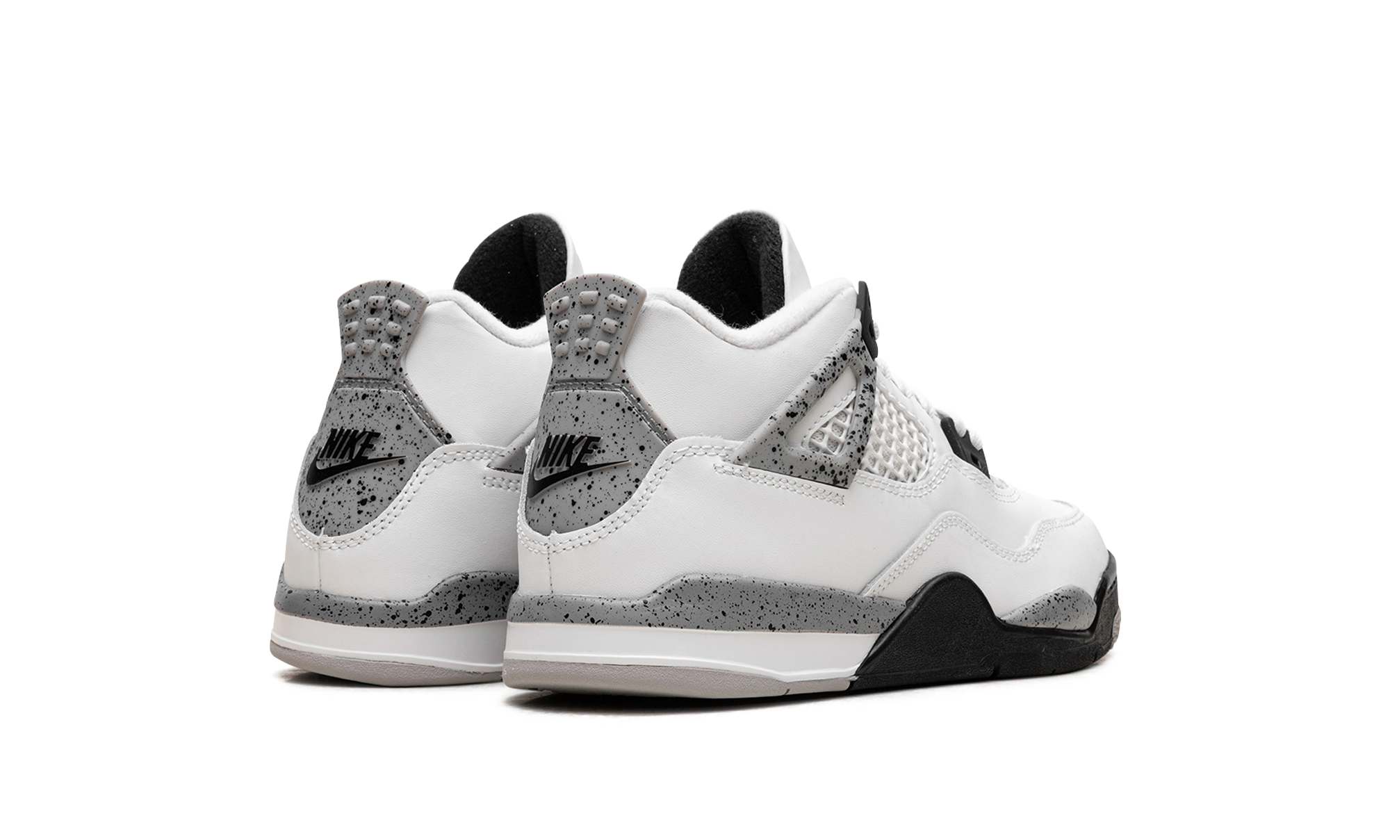 jordan 4 retro white cement 2025 ps+IB4388-100+diagnol right behind view