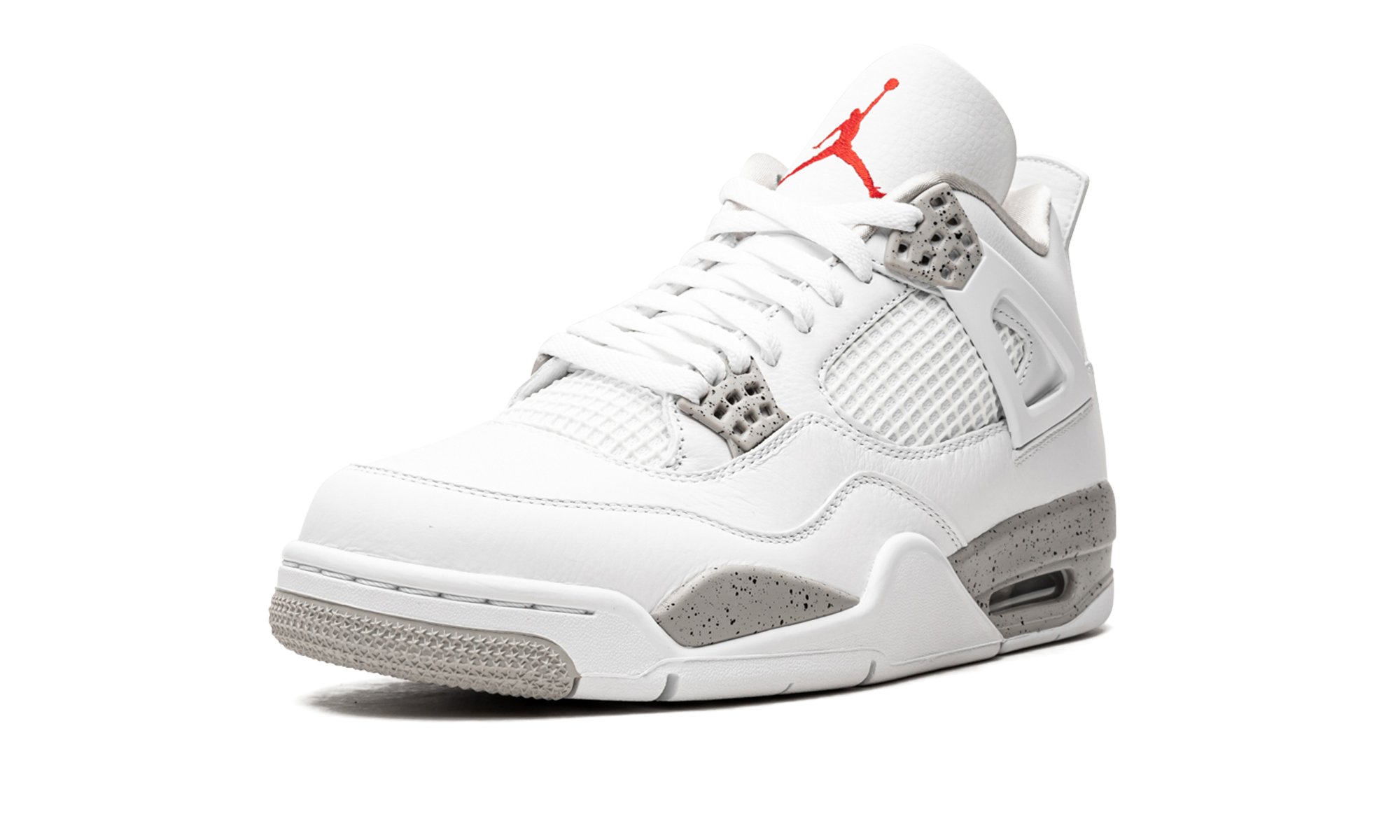 jordan 4 retro white oreo 2021+CT8527-100+left diagnol single view