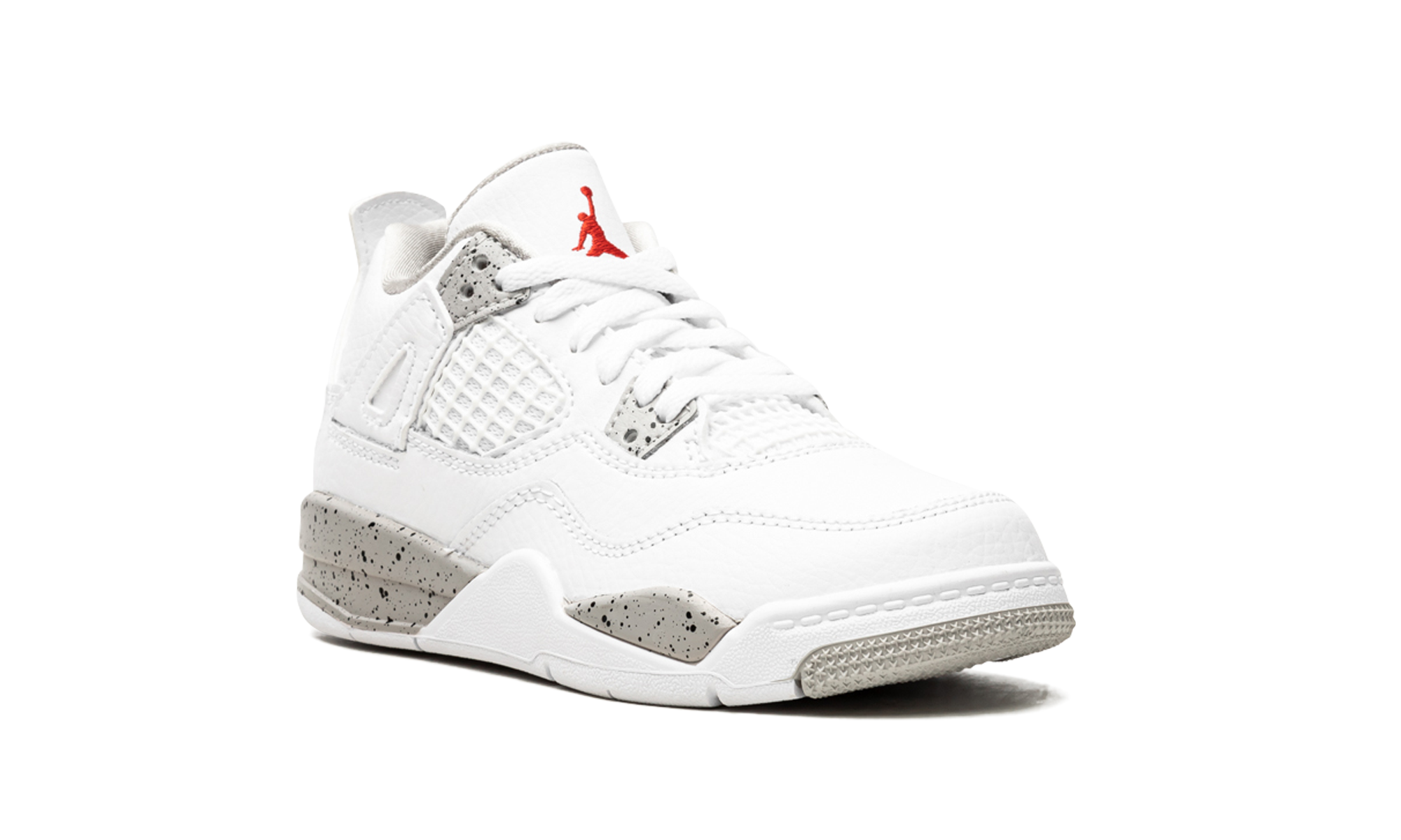 jordan 4 retro white oreo 2021 ps+BQ7669-100+diagnol right view