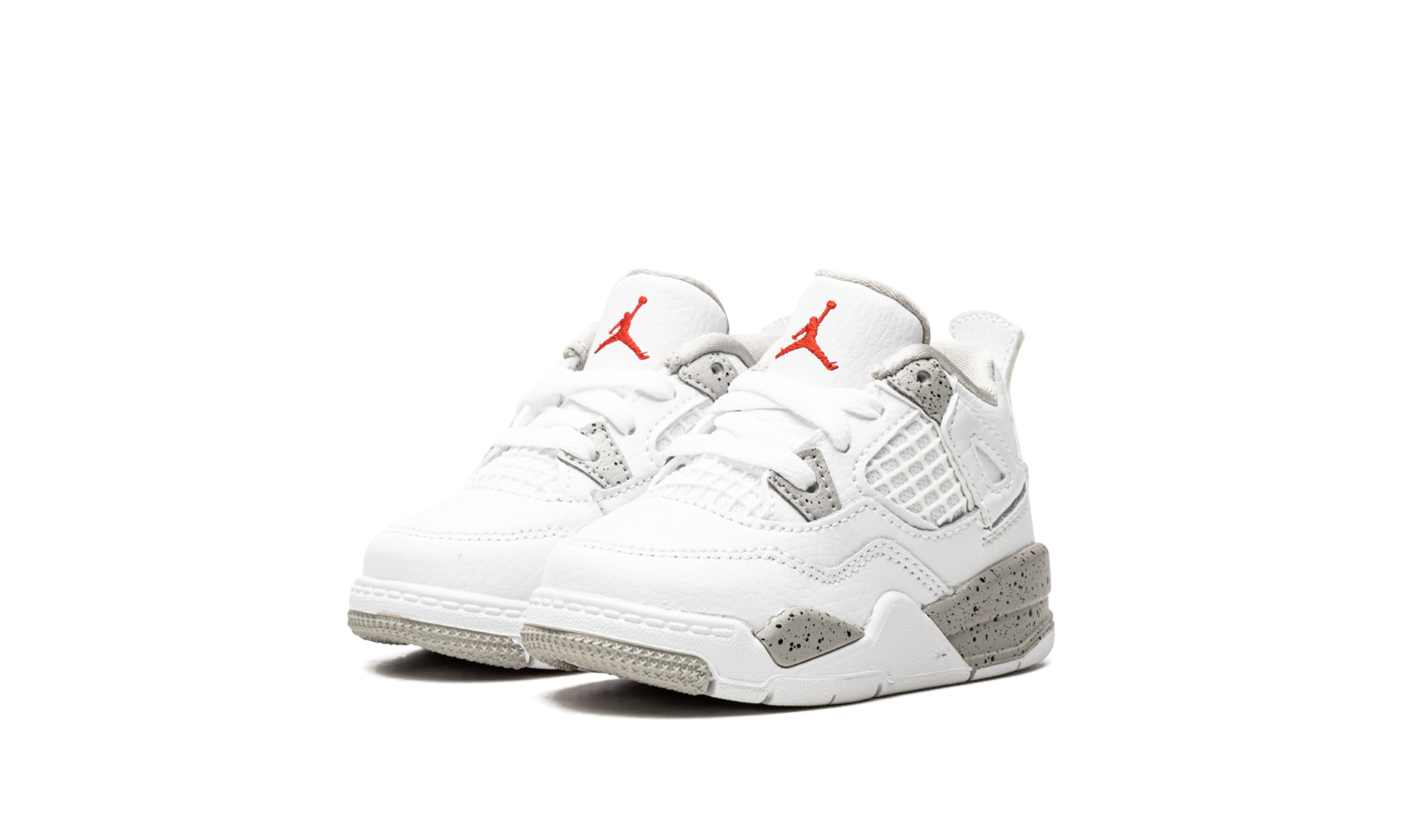 jordan 4 retro white oreo 2021 td+BQ7670-100+diagnol left view