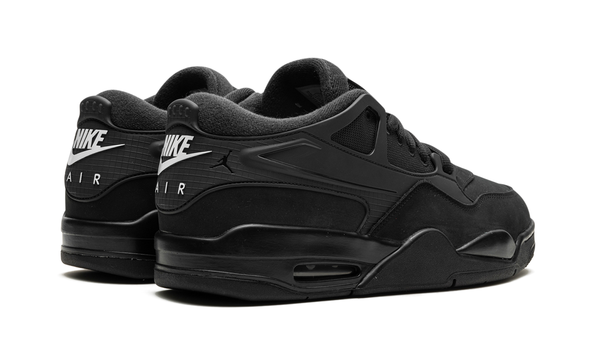 jordan 4 rm black cat+FQ7939-004+diagnol right behind view