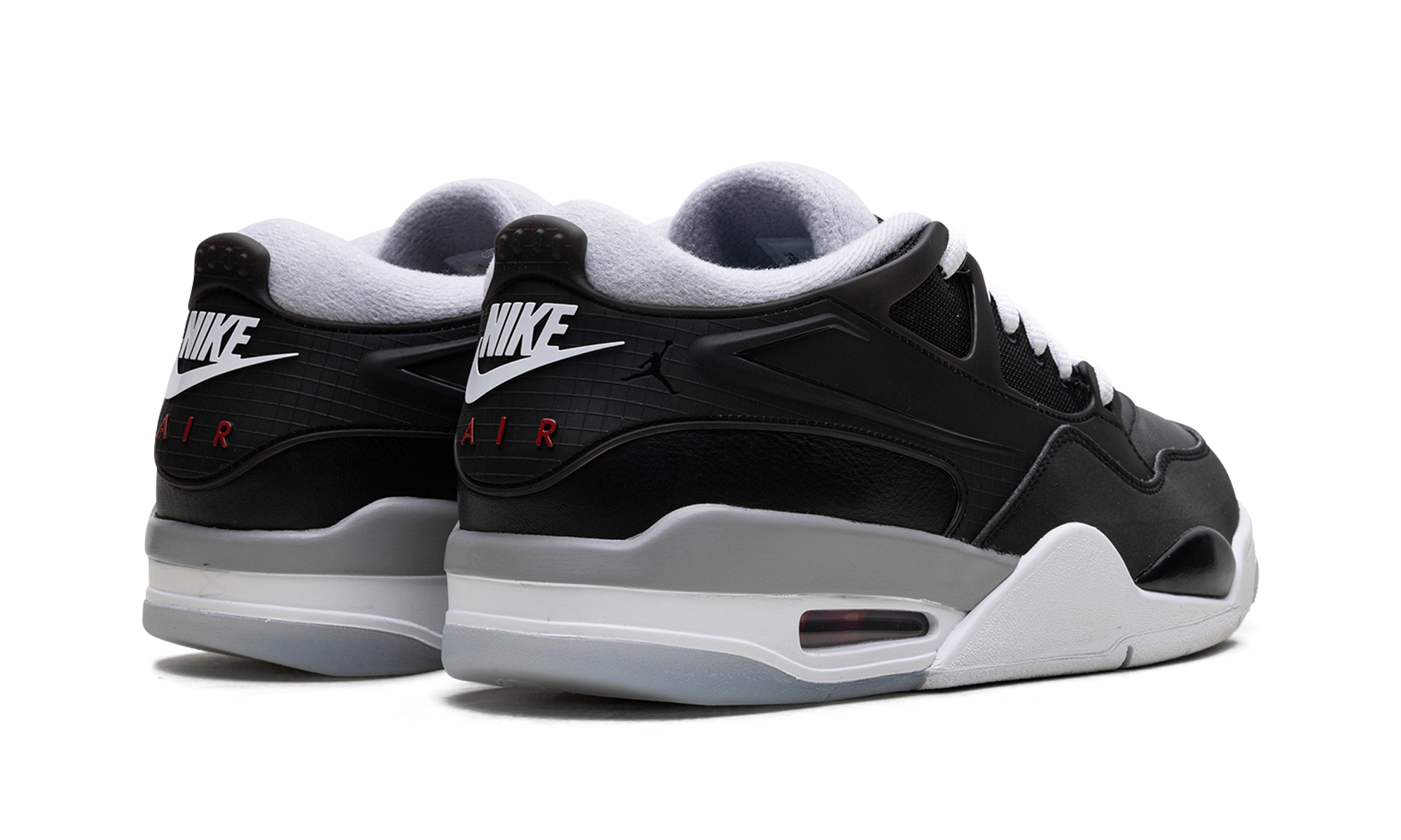 jordan 4 rm black metallic+HV5184-010+diagnol right behind view