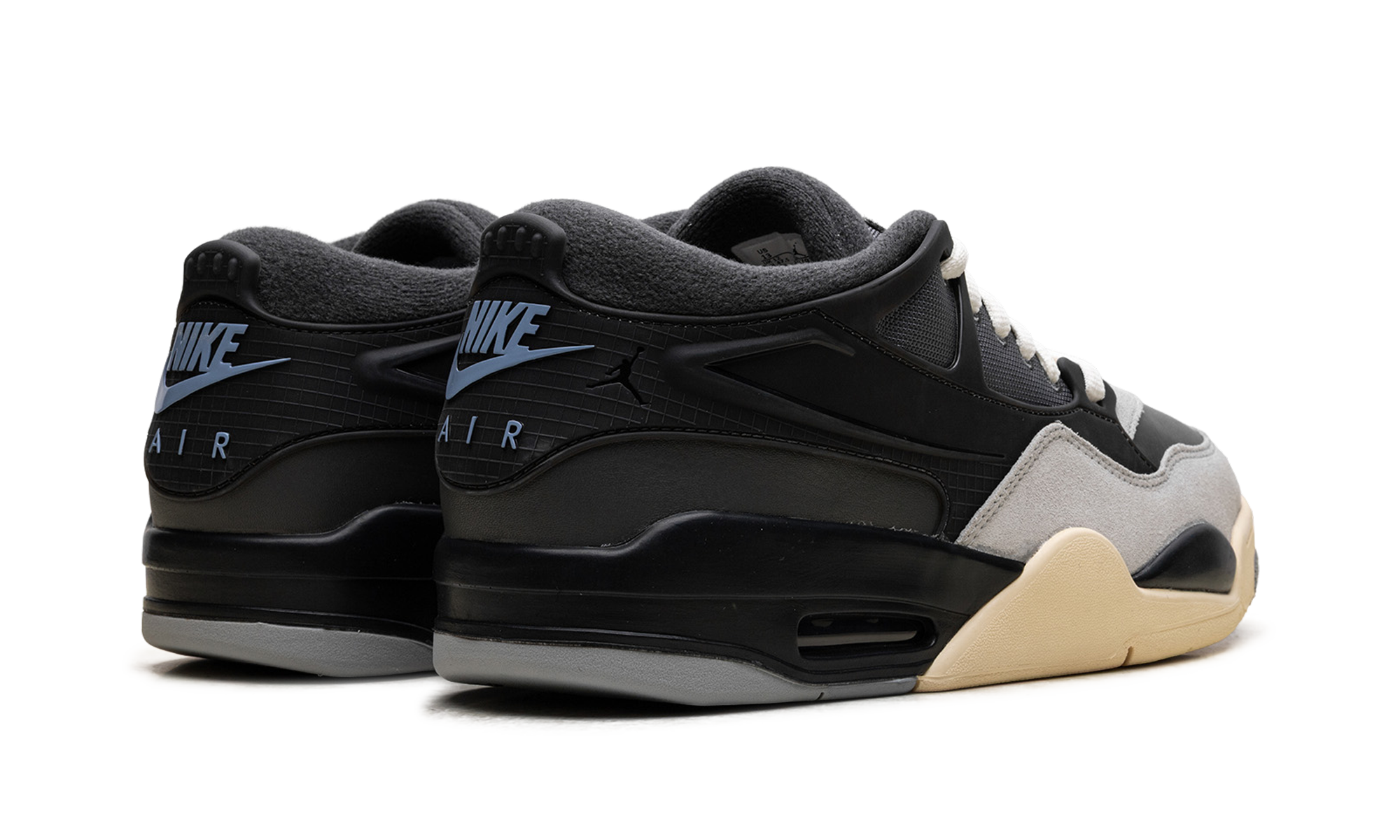jordan 4 rm iron grey+FQ7939-002+diagnol right behind view
