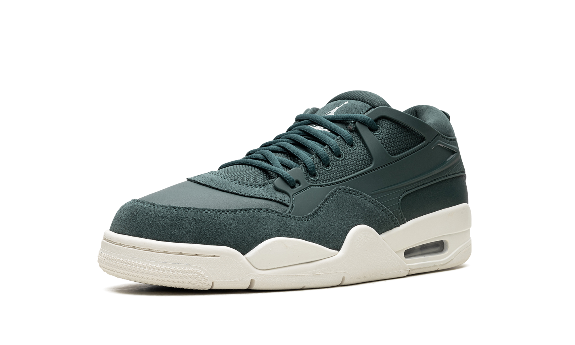 jordan 4 rm oxidized green women s+FQ7940-300+left diagnol single view