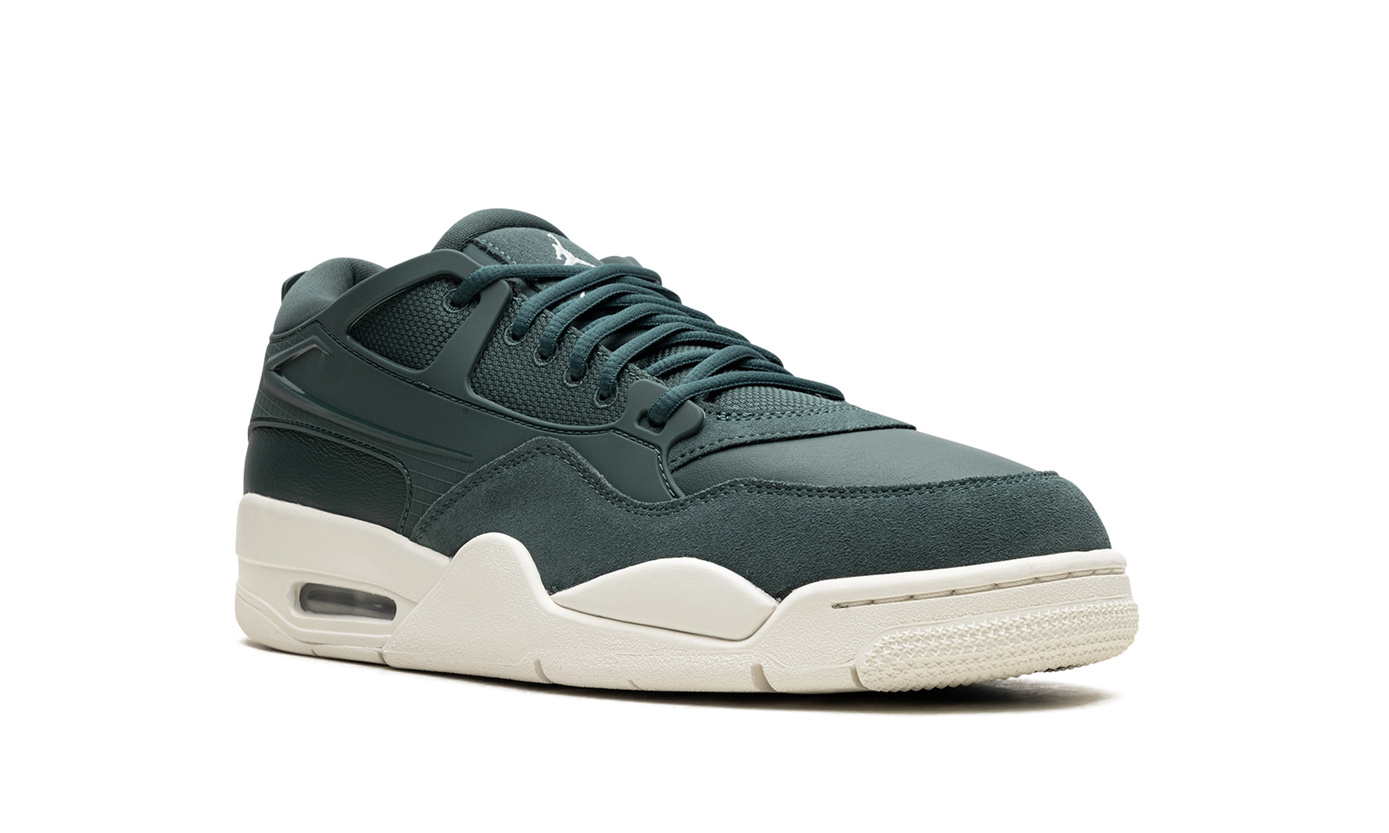 jordan 4 rm oxidized green women s+FQ7940-300+diagnol right view
