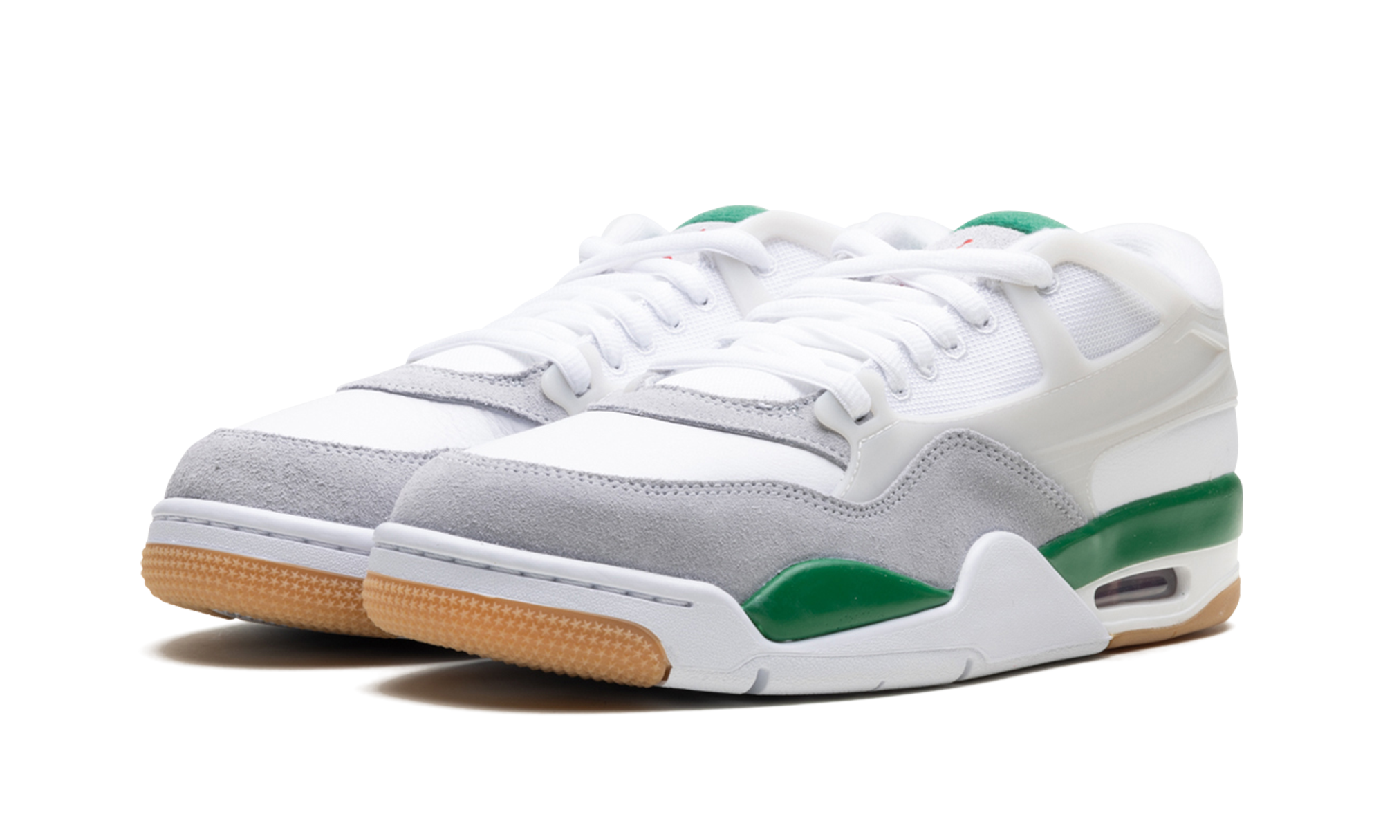 jordan 4 rm pine green+FQ7939-103+diagnol left view