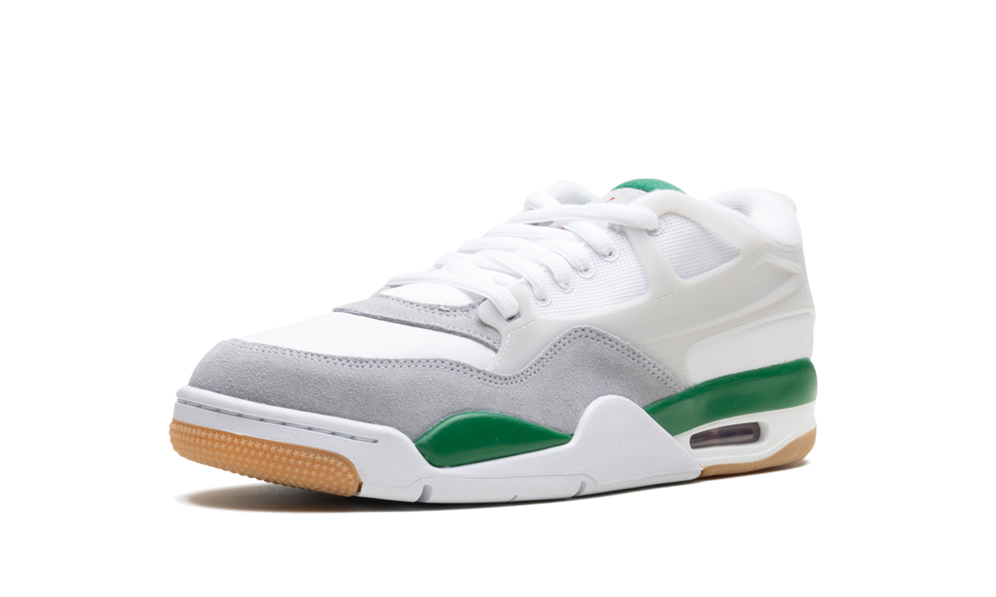 jordan 4 rm pine green+FQ7939-103+left diagnol single view
