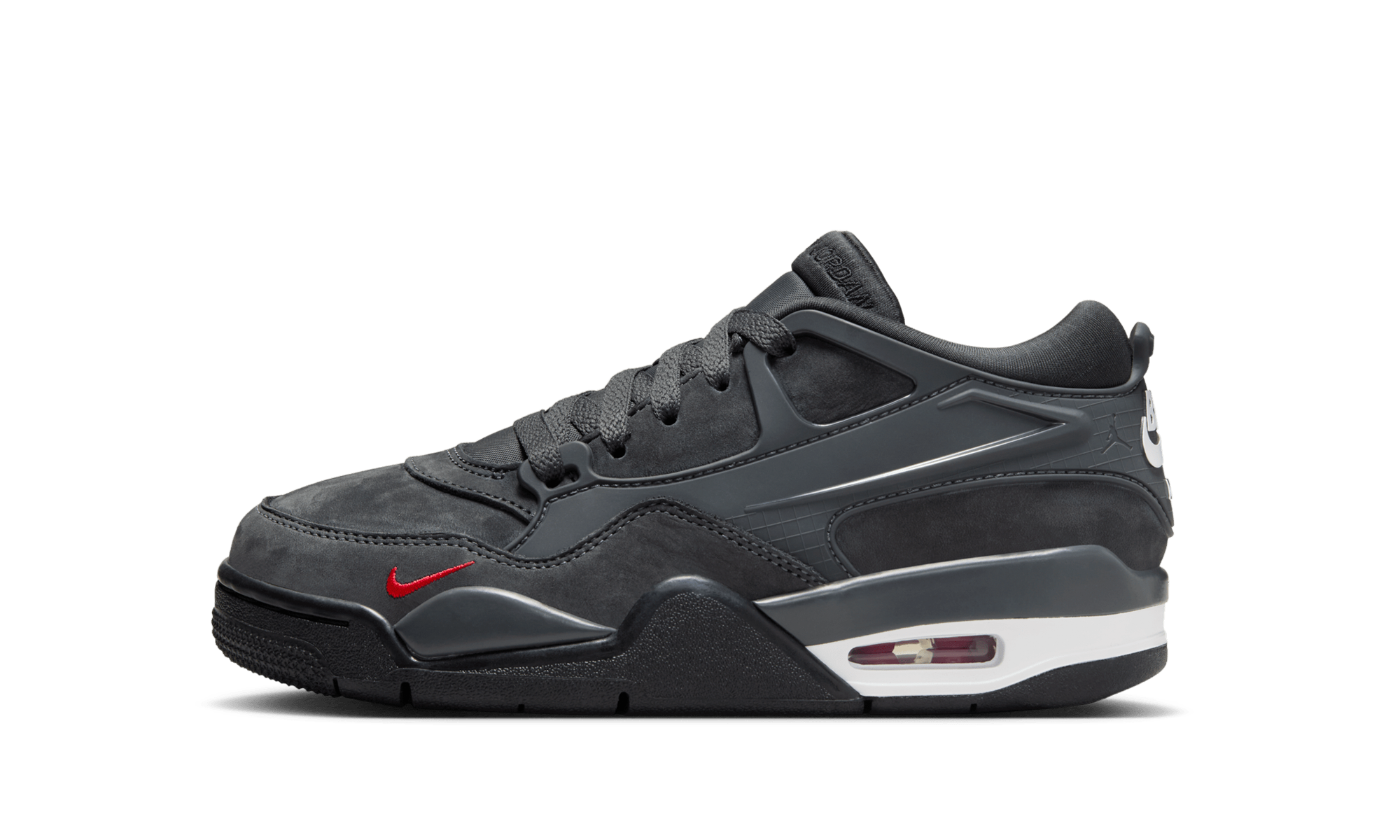 jordan 4 rm sp nigel sylvester driveway grey gs+HJ9746-004+diagnol right view