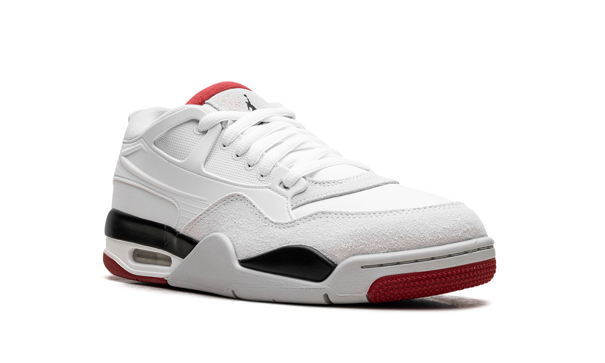 jordan 4 rm white fire red+FQ7939-102+diagnol right view