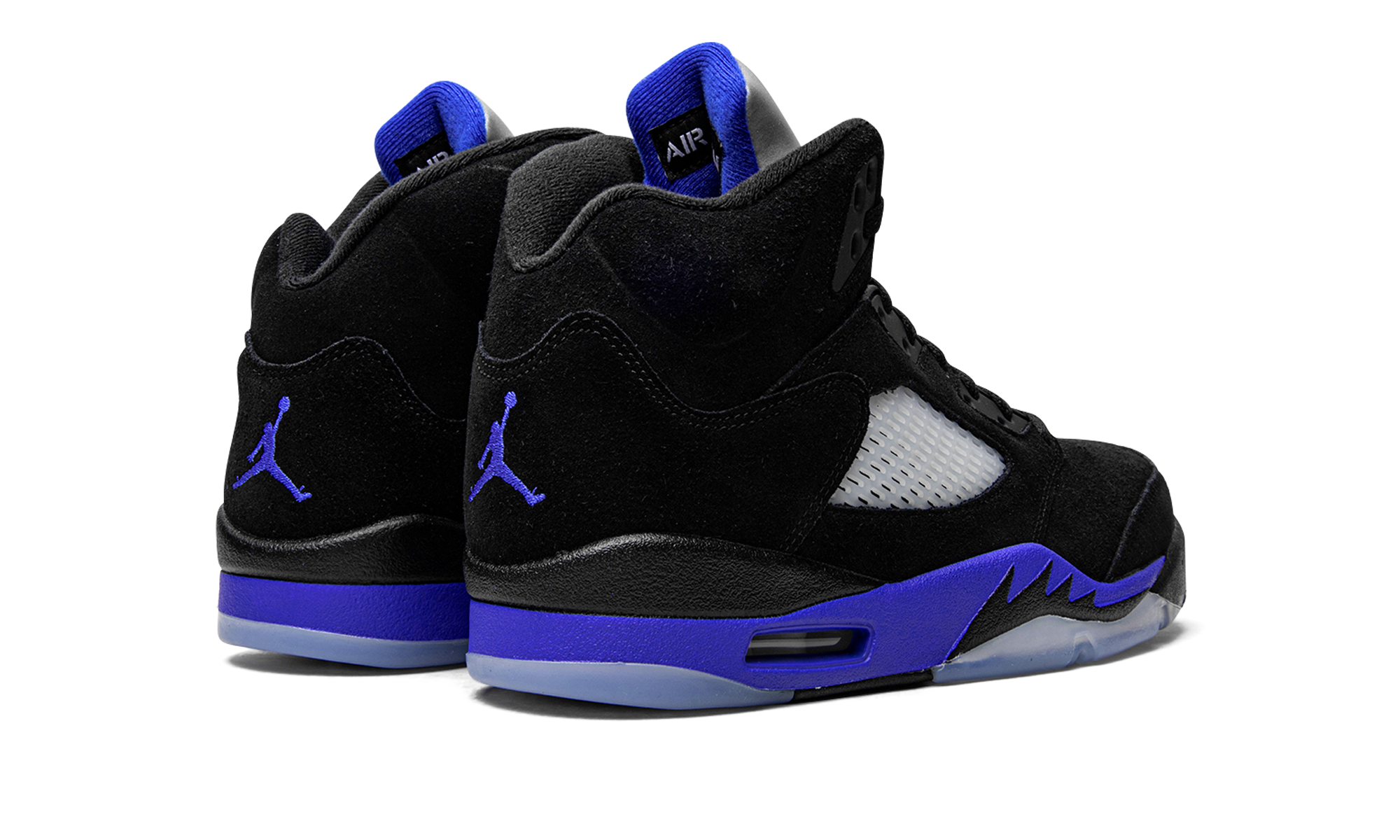 jordan 5 retro racer blue+CT4838-004+diagnol right behind view