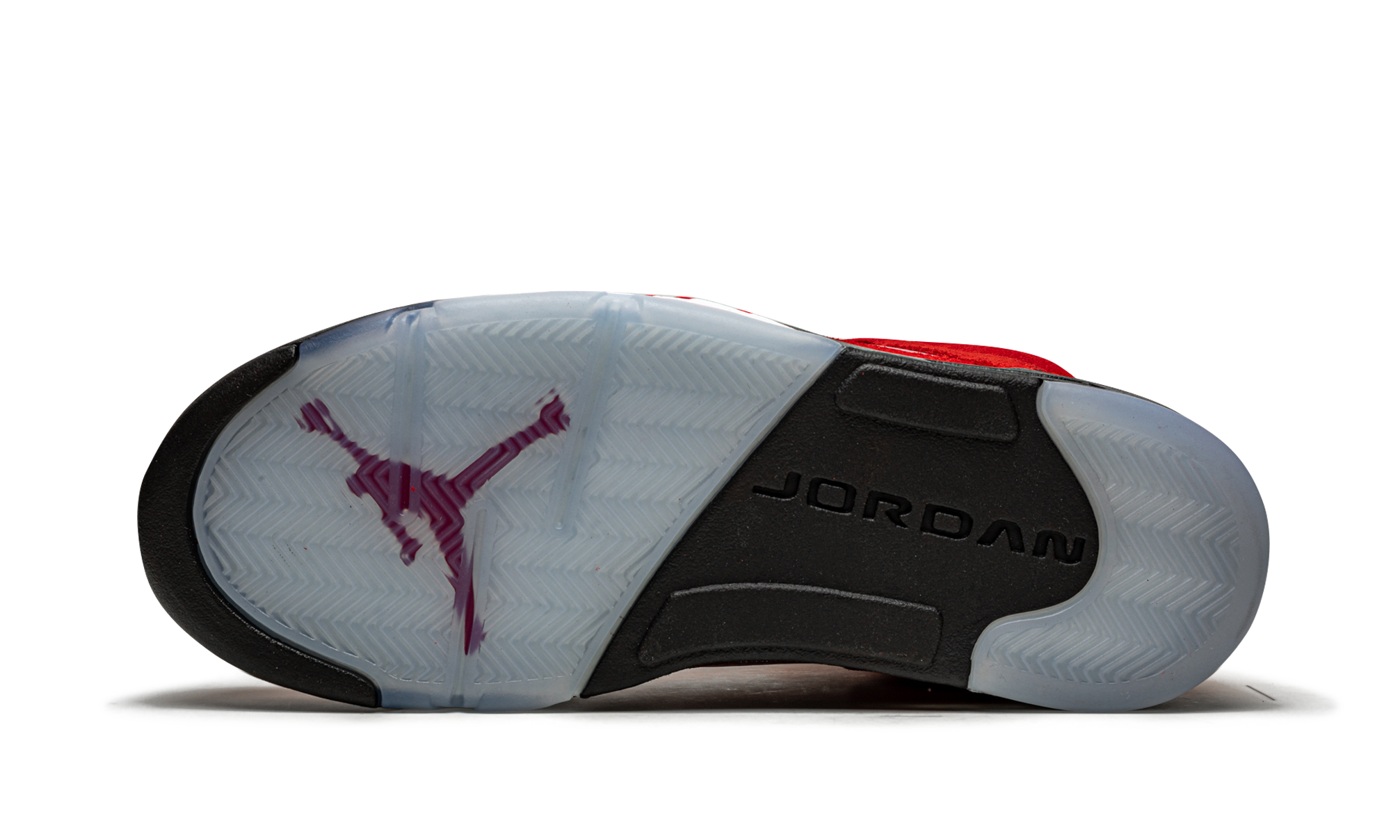 jordan 5 retro raging bull red 2021+DD0587-600+bottom view