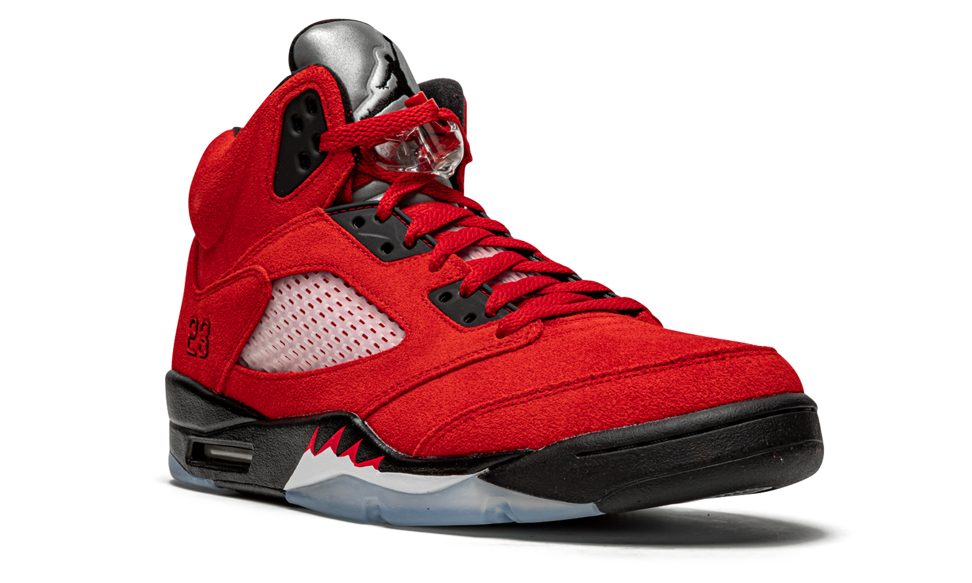 jordan 5 retro raging bull red 2021+DD0587-600+diagnol right view