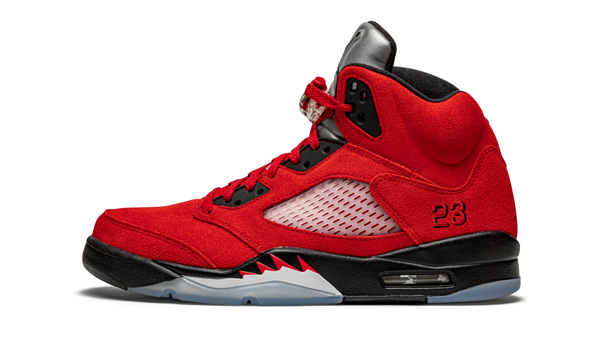 jordan 5 retro raging bull red 2021+DD0587-600+diagnol right view 1