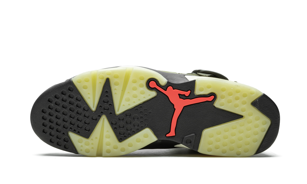 air jordan 6 retro travis scott+CN1084-200+bottom view