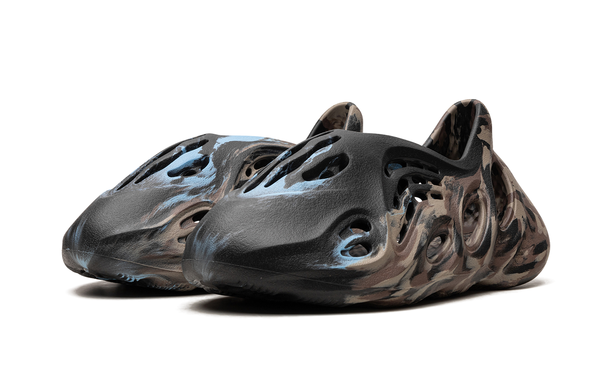 adidas yeezy foam rnr mx cinder+ID4126+diagnol left view