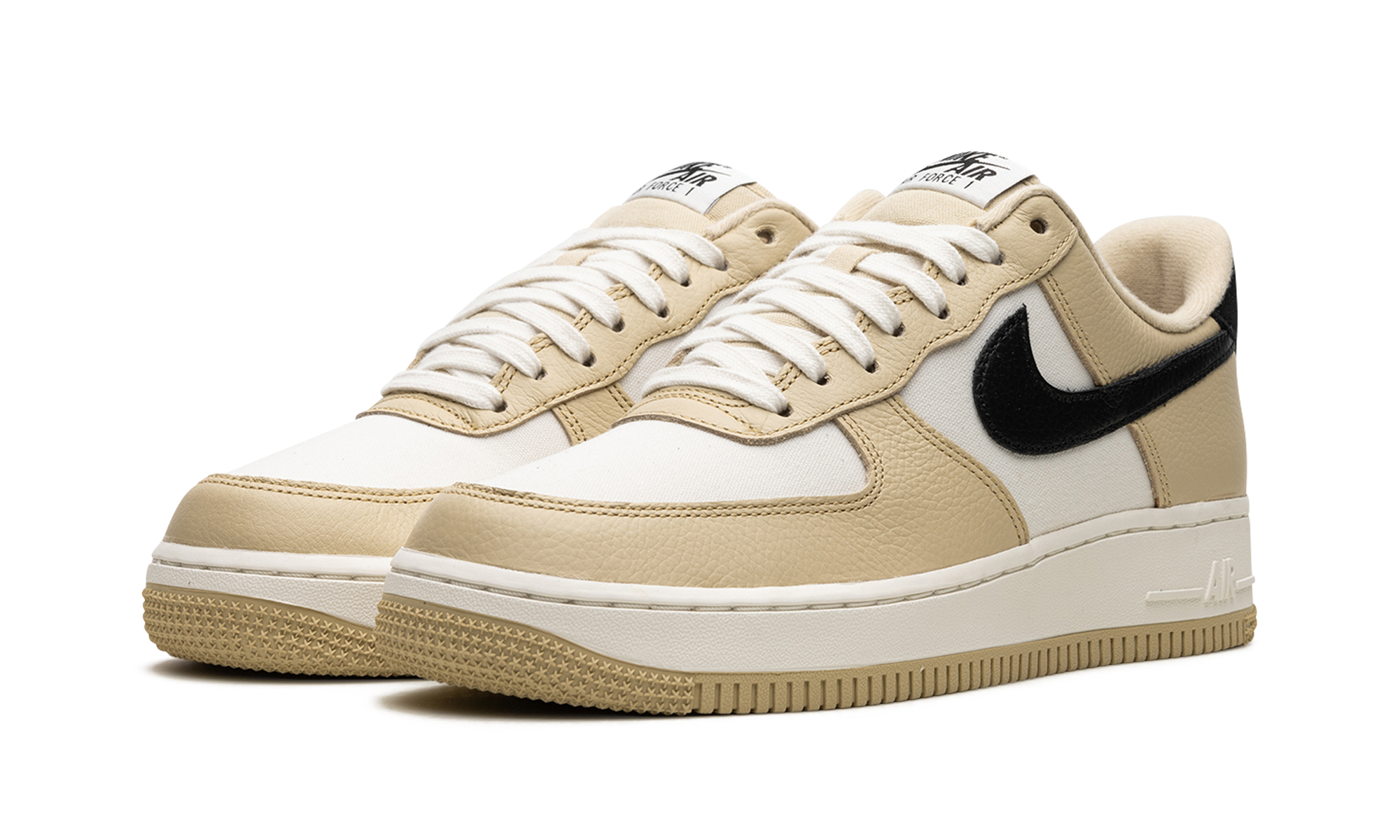 nike air force 1 07 lx low team gold+DV7186-700+diagnol left view