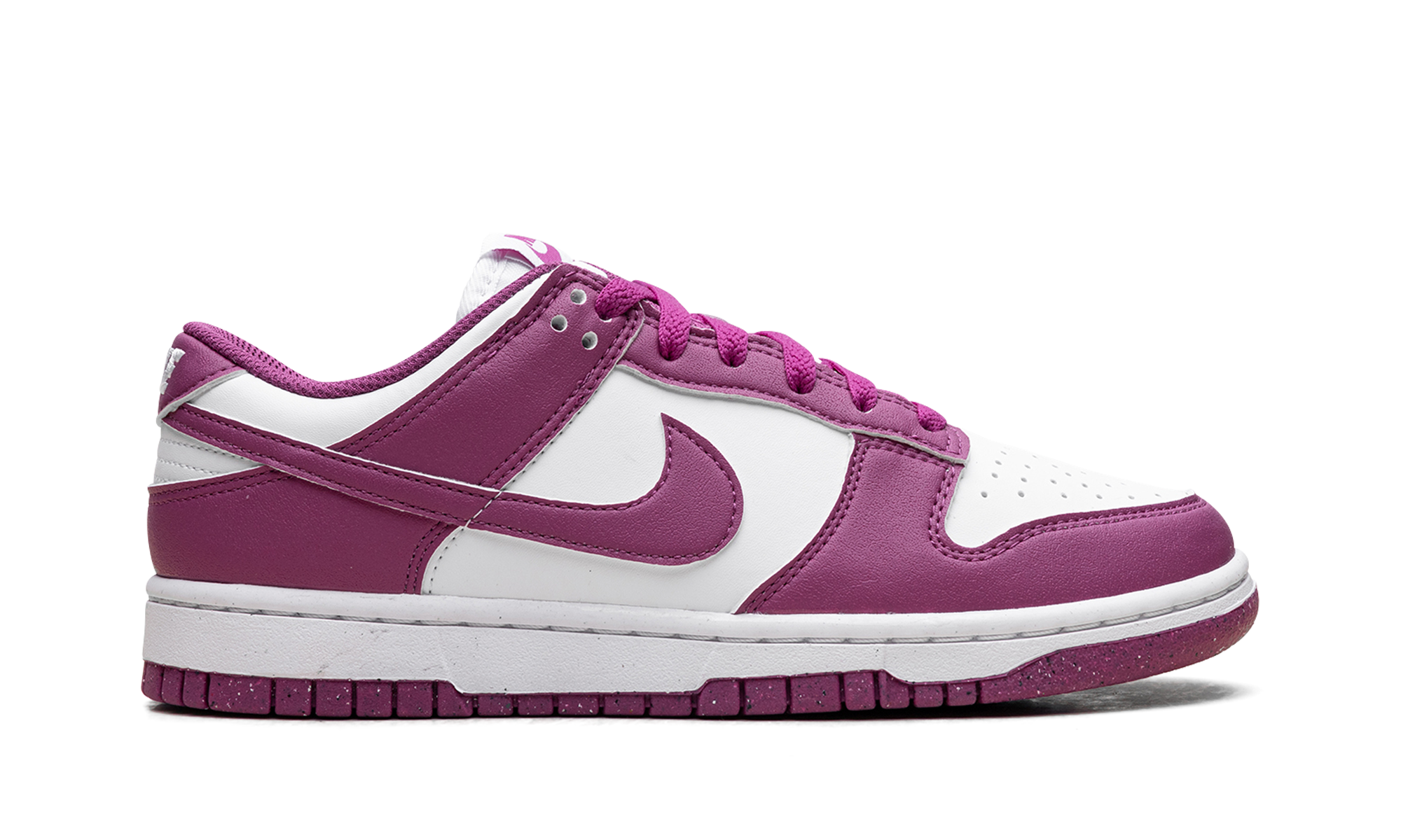 nike dunk low next nature hot fuchsia women s+DD1873-110+right view
