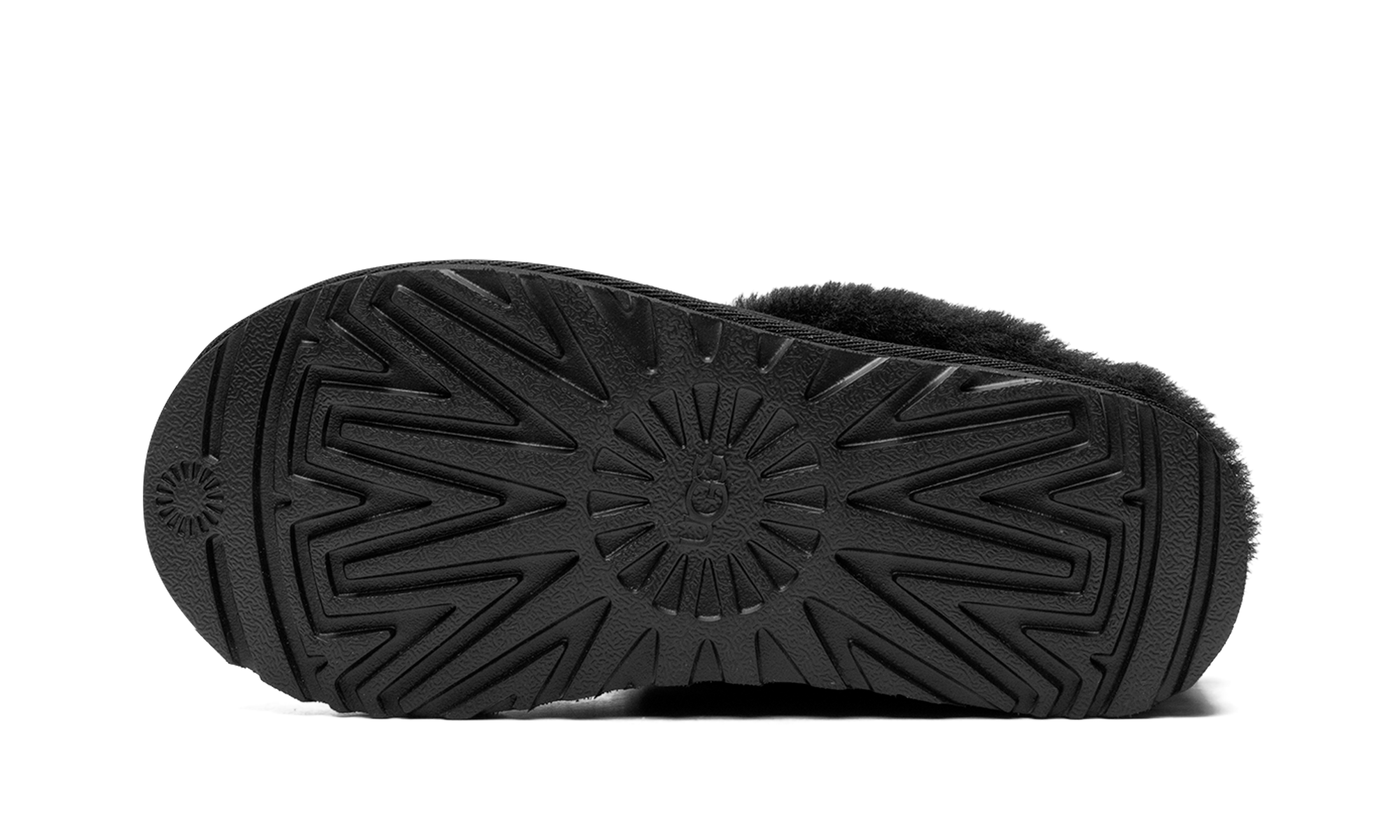 ugg tazzette slipper black women s+1134810-BLK+bottom view