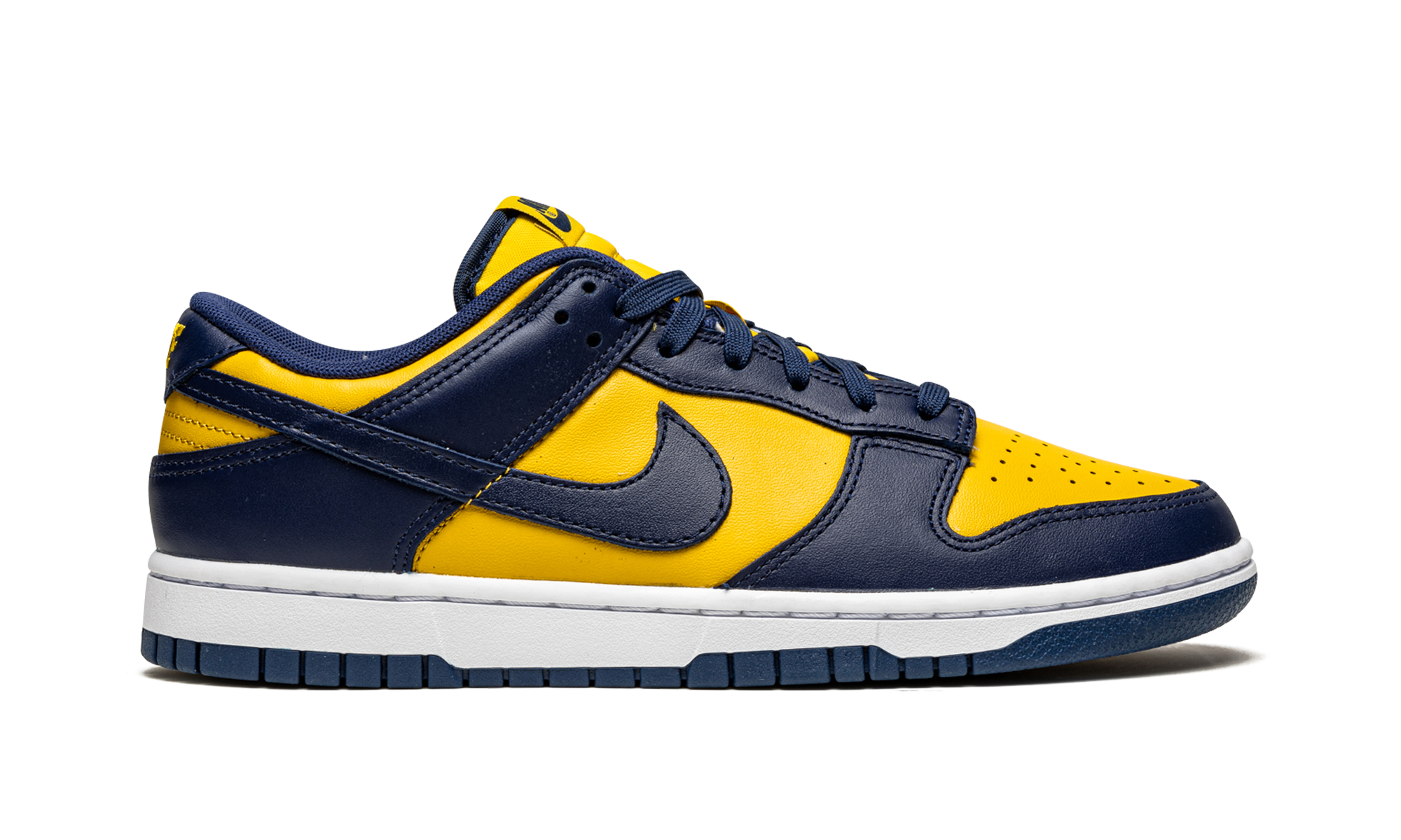 nike dunk low michigan 2021+DD1391-700+right view