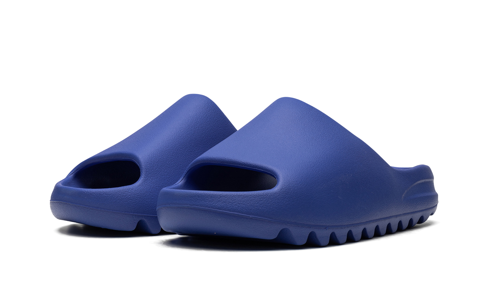 adidas yeezy slide azure+ID4133+diagnol left view