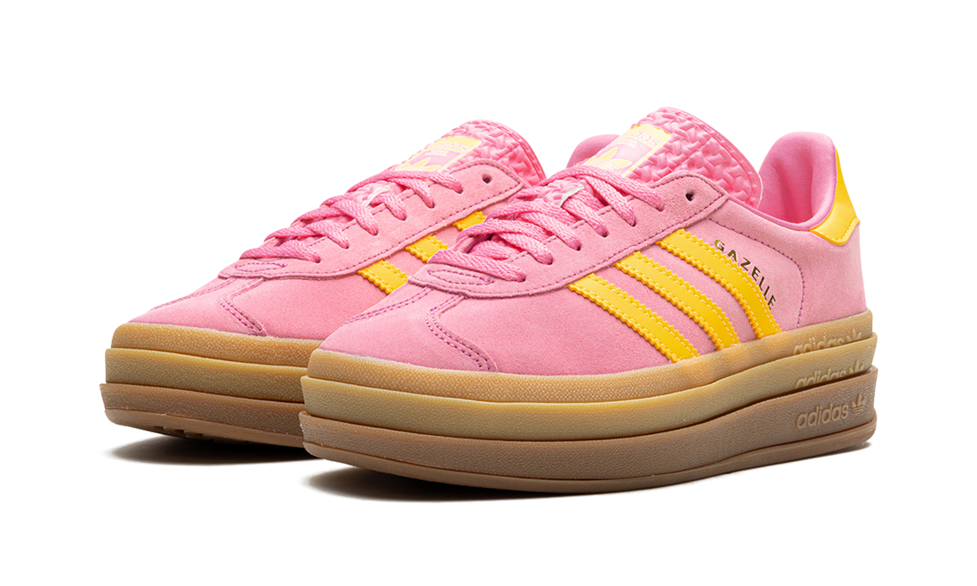 adidas gazelle bold bliss pink spark women s+IF4498+diagnol left view