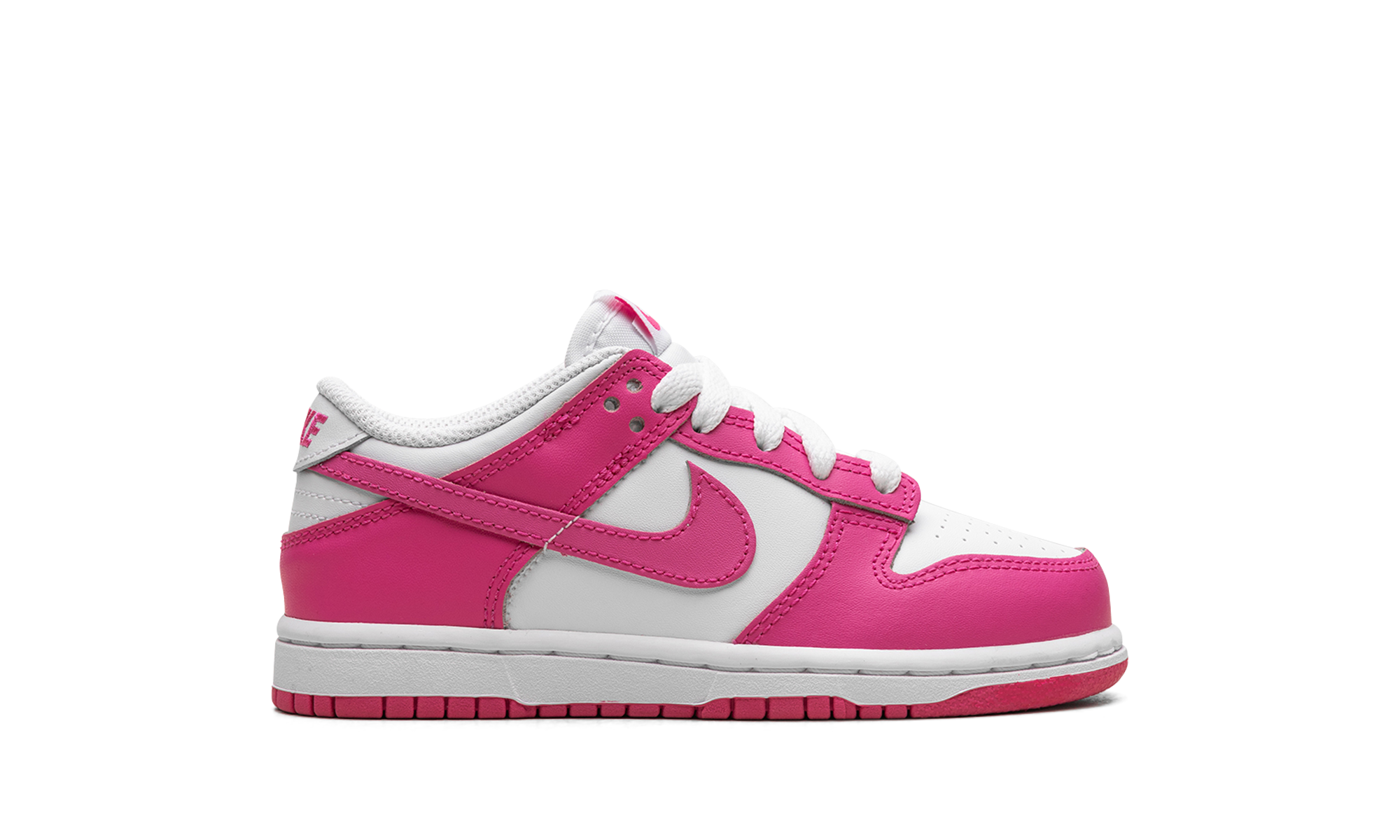 nike dunk low laser fuchsia ps+FB9108-102+right view