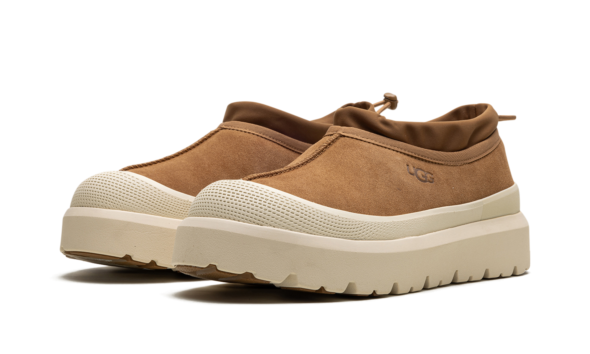 ugg tasman weather hybrid slipper chestnut whitecap+1144096-CWTC+diagnol left view