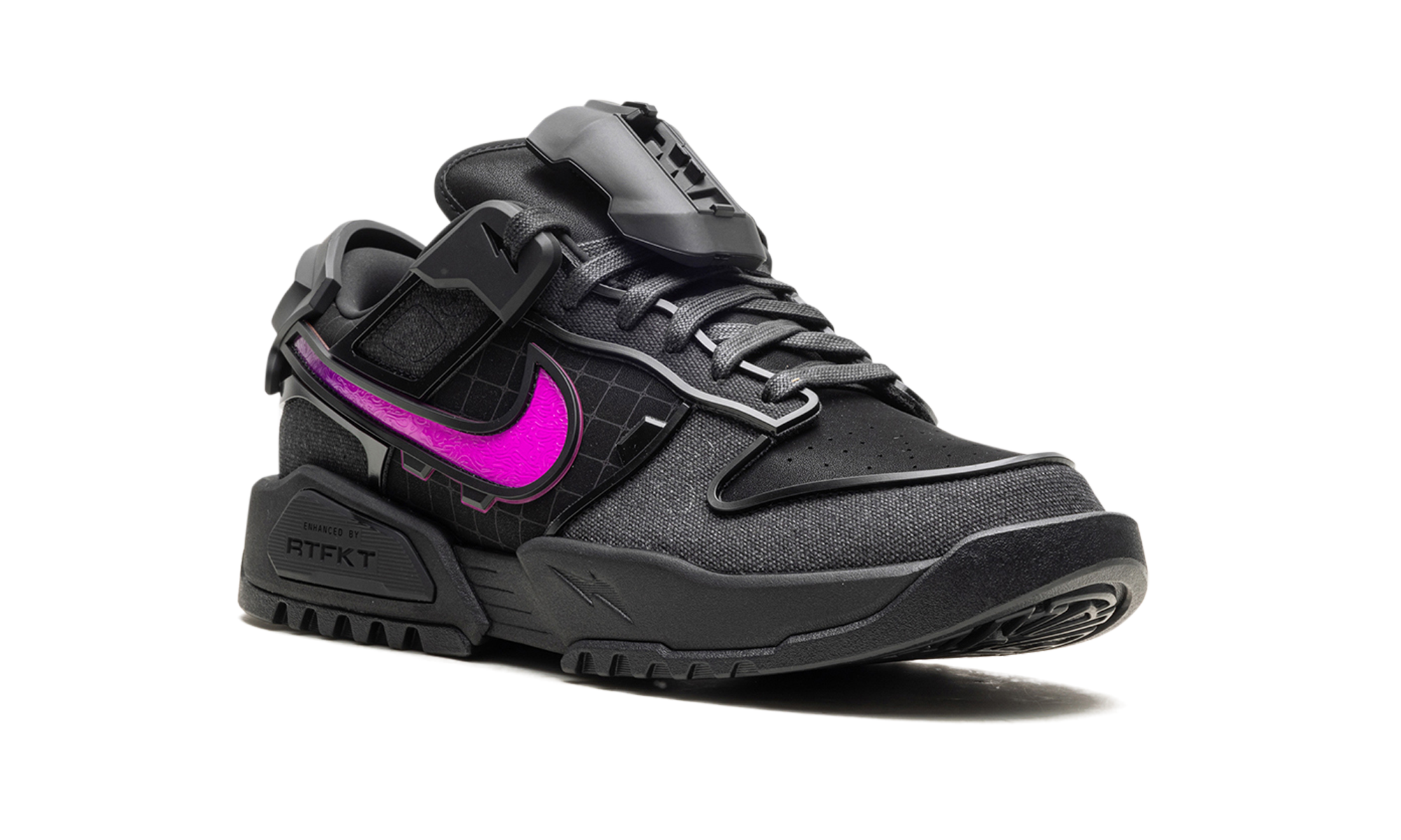 nike dunk genesis low rtfkt void edition of 11394+HM4465-001+diagnol right view