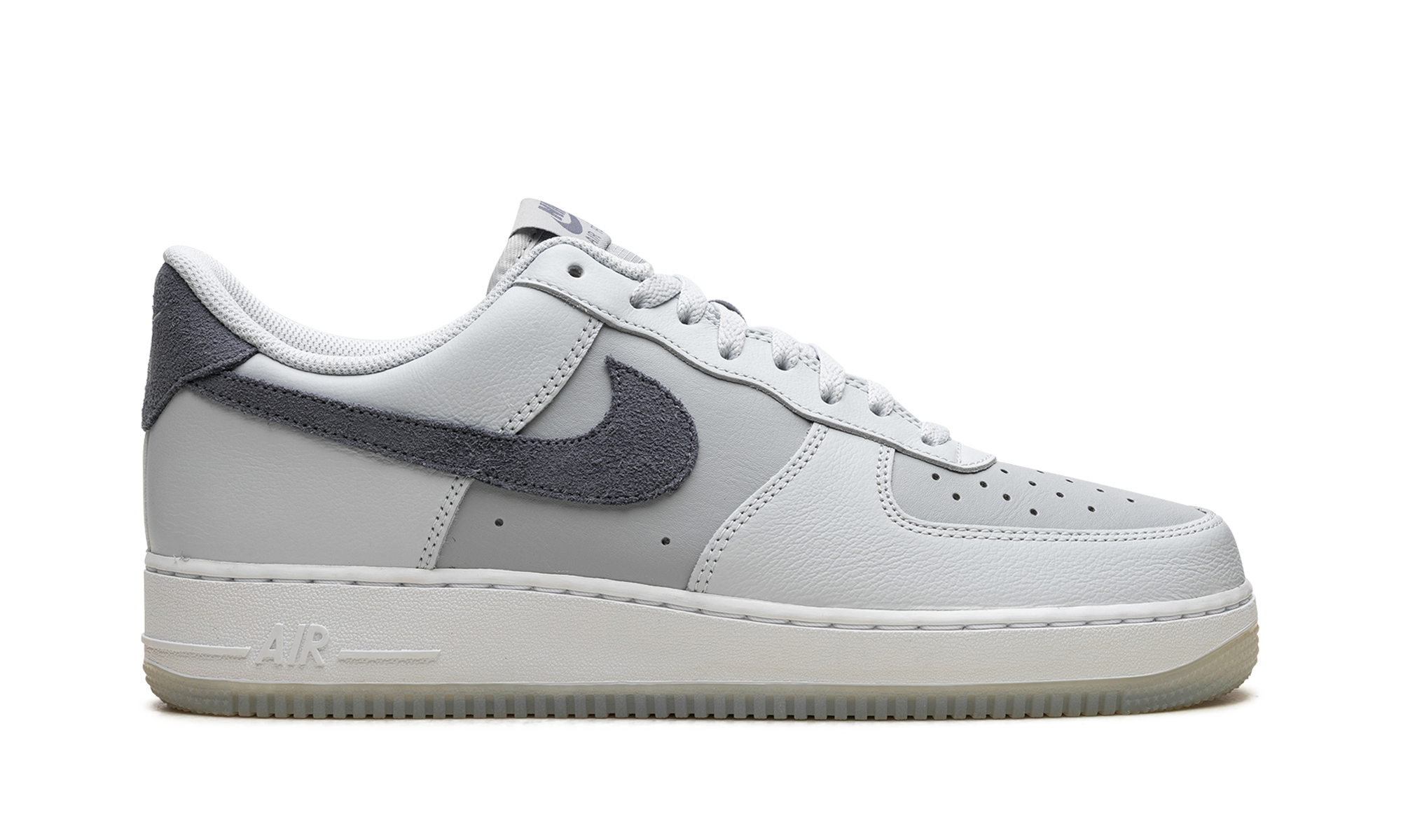 nike air force 1 07 lv8 pure platinum light carbon+FJ4170-001+right view