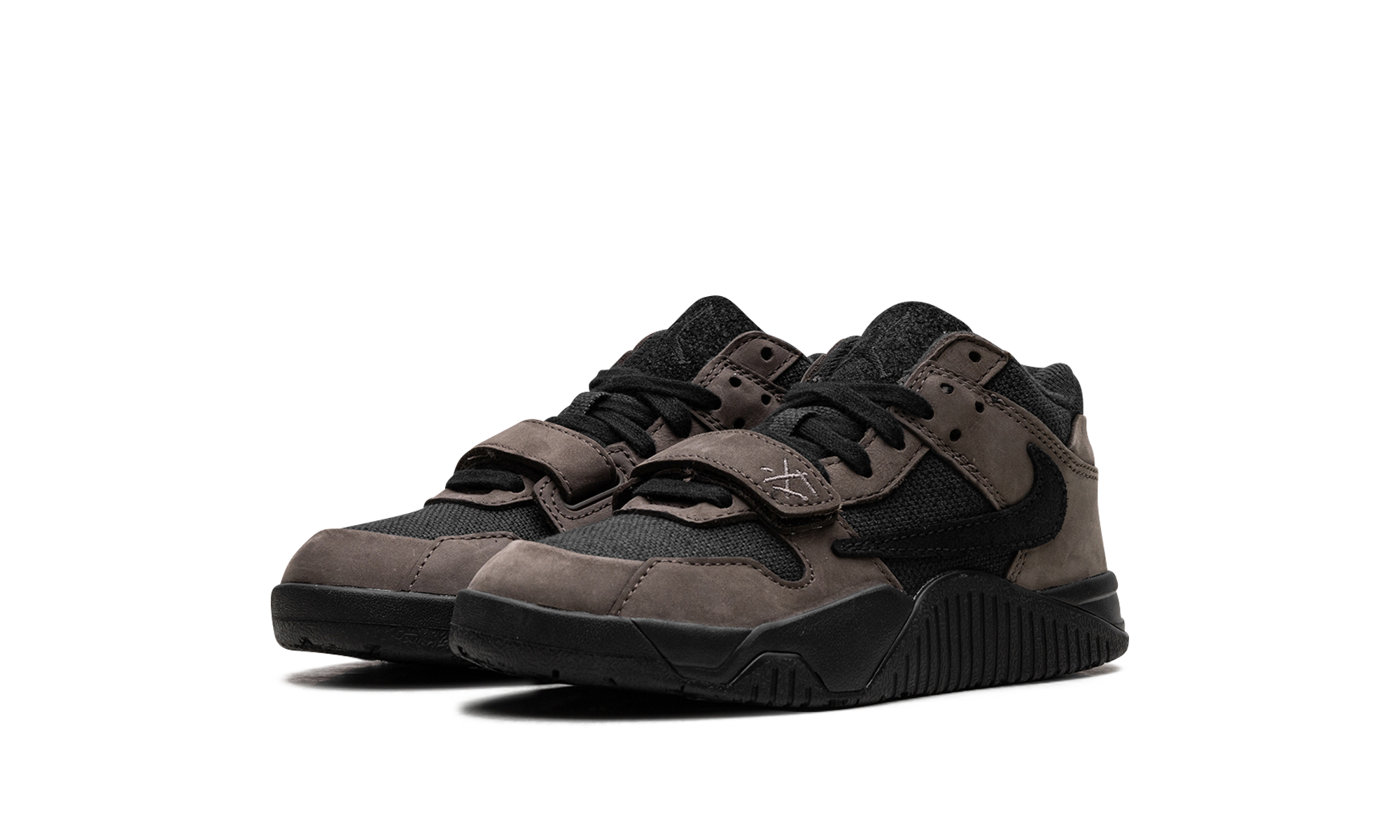 jordan jumpman jack tr travis scott dark mocha ps+FJ2851-204+diagnol left view