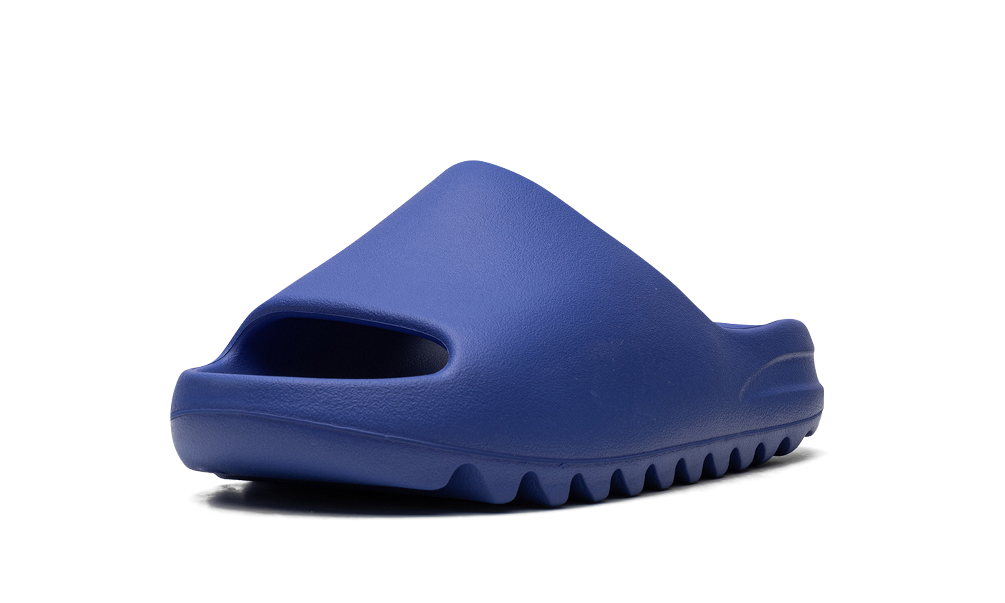 adidas yeezy slide azure+ID4133+left diagnol single view