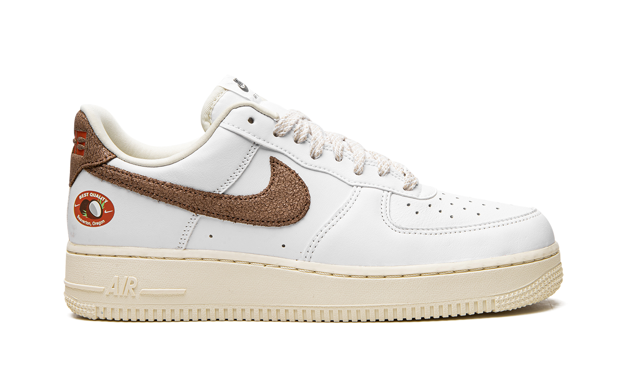 nike air force 1 07 lx coconut women s+DJ9943-101+right view