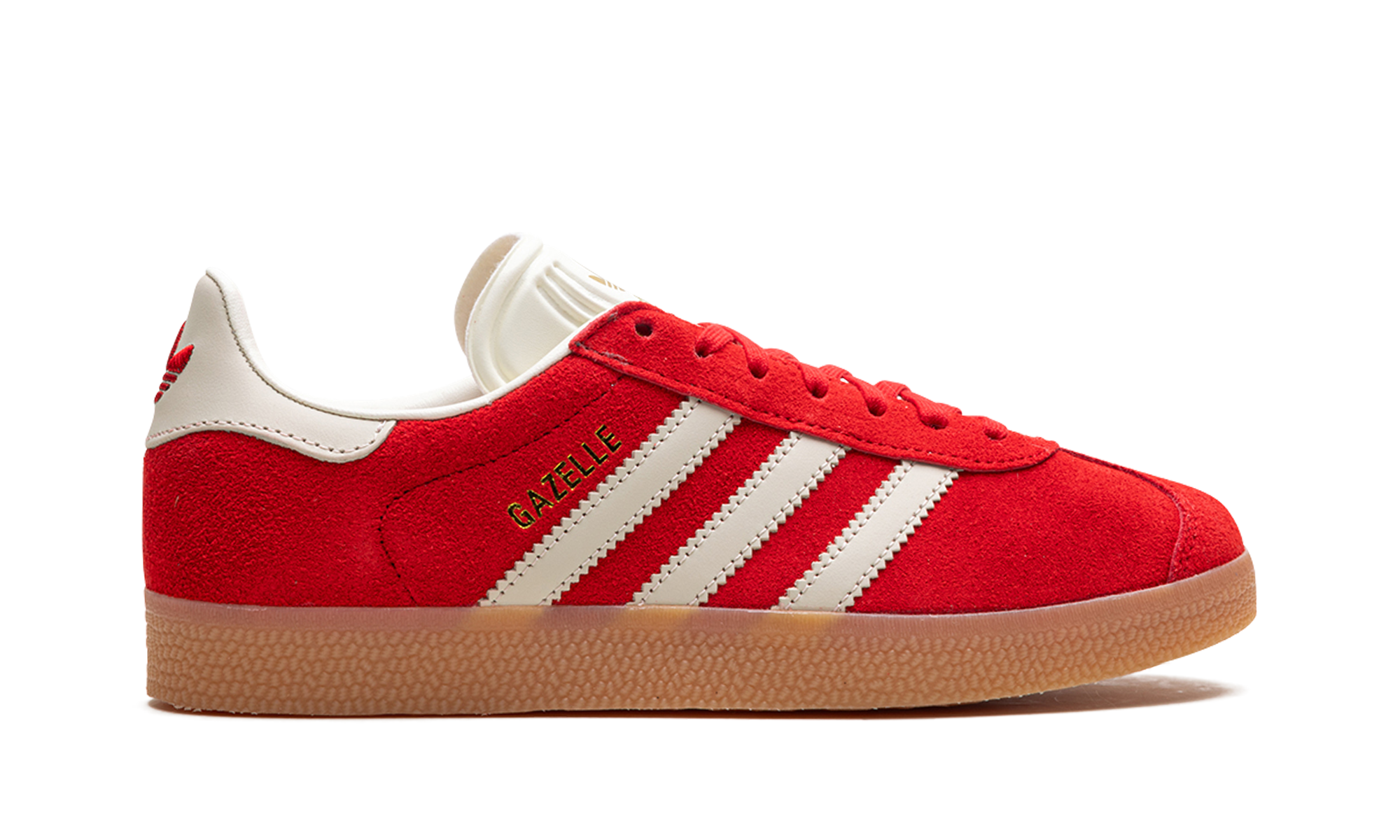adidas gazelle better scarlet aluminum gum women s+IF7161+right view
