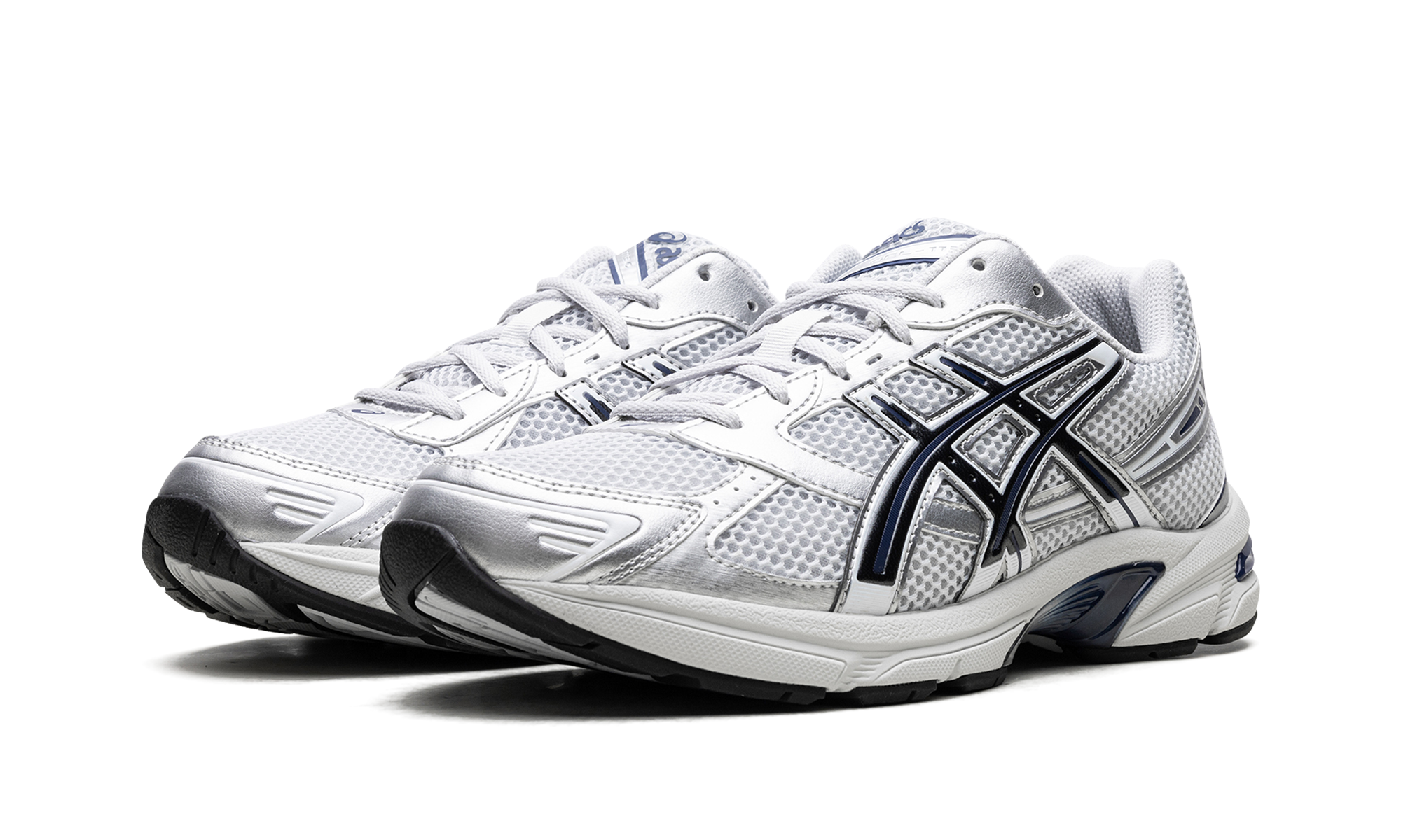 asics gel 1130 glacier grey black+1203A686-020+diagnol left view