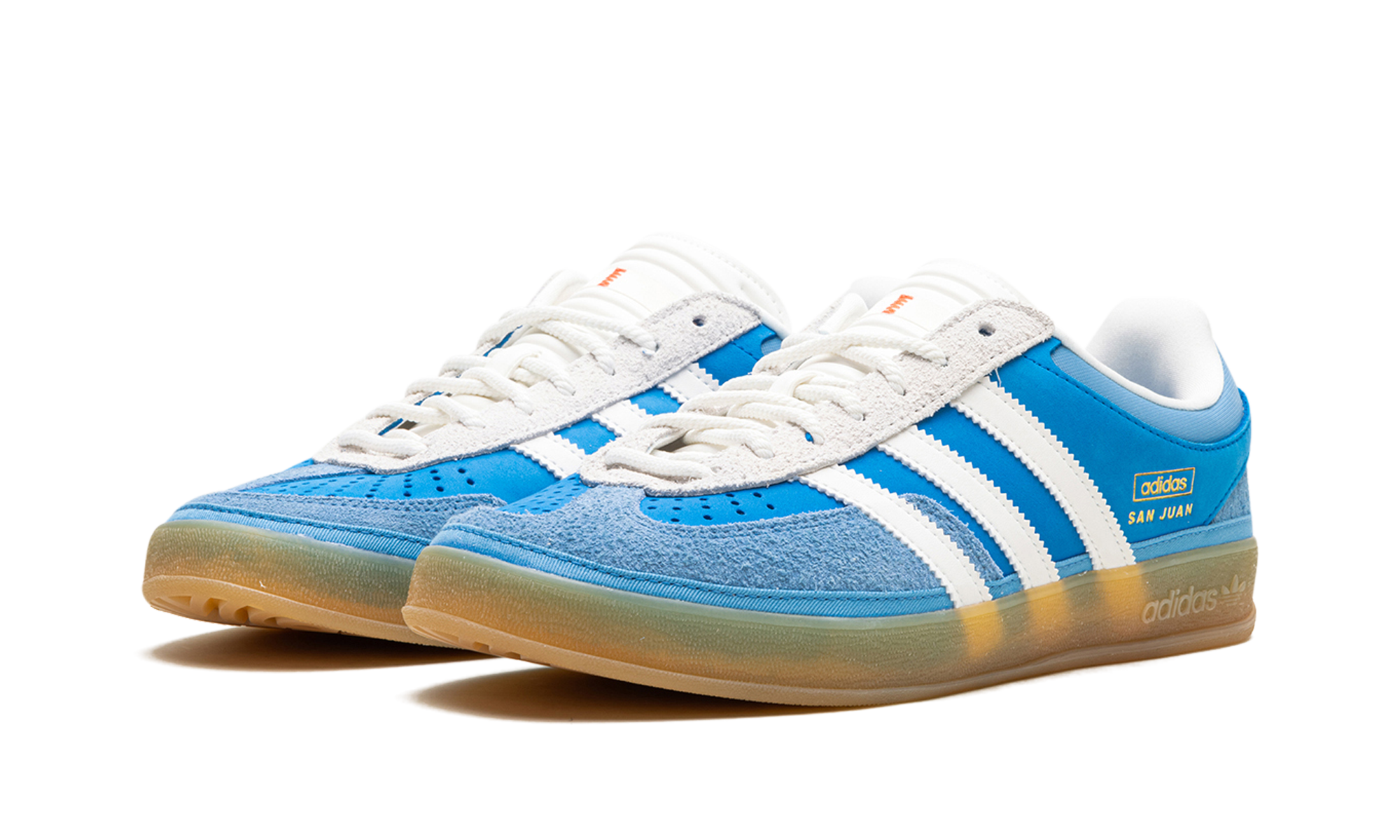 adidas gazelle indoor bad bunny san juan+IF9734+diagnol left view