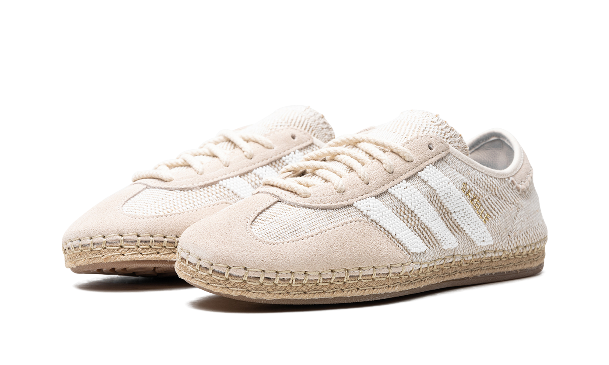 adidas gazelle clot halo ivory+IH3144+diagnol left view