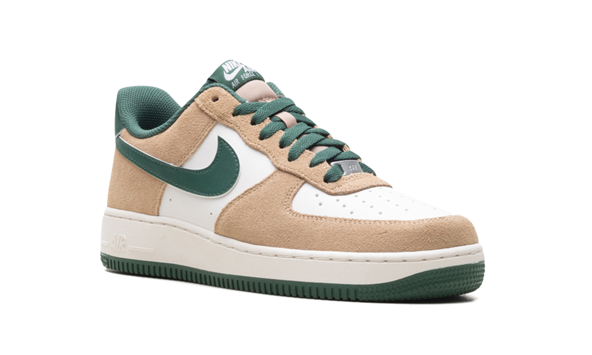 nike air force 1 07 lv8 rattan phantom fir+FQ8714-203+diagnol right view