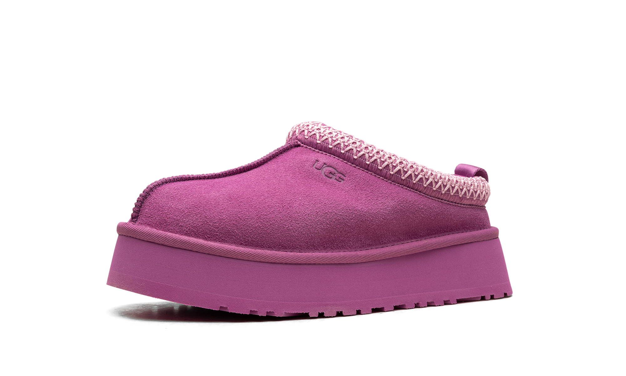ugg tazz slipper purple ruby women s+1122553-PRBY+left diagnol single view
