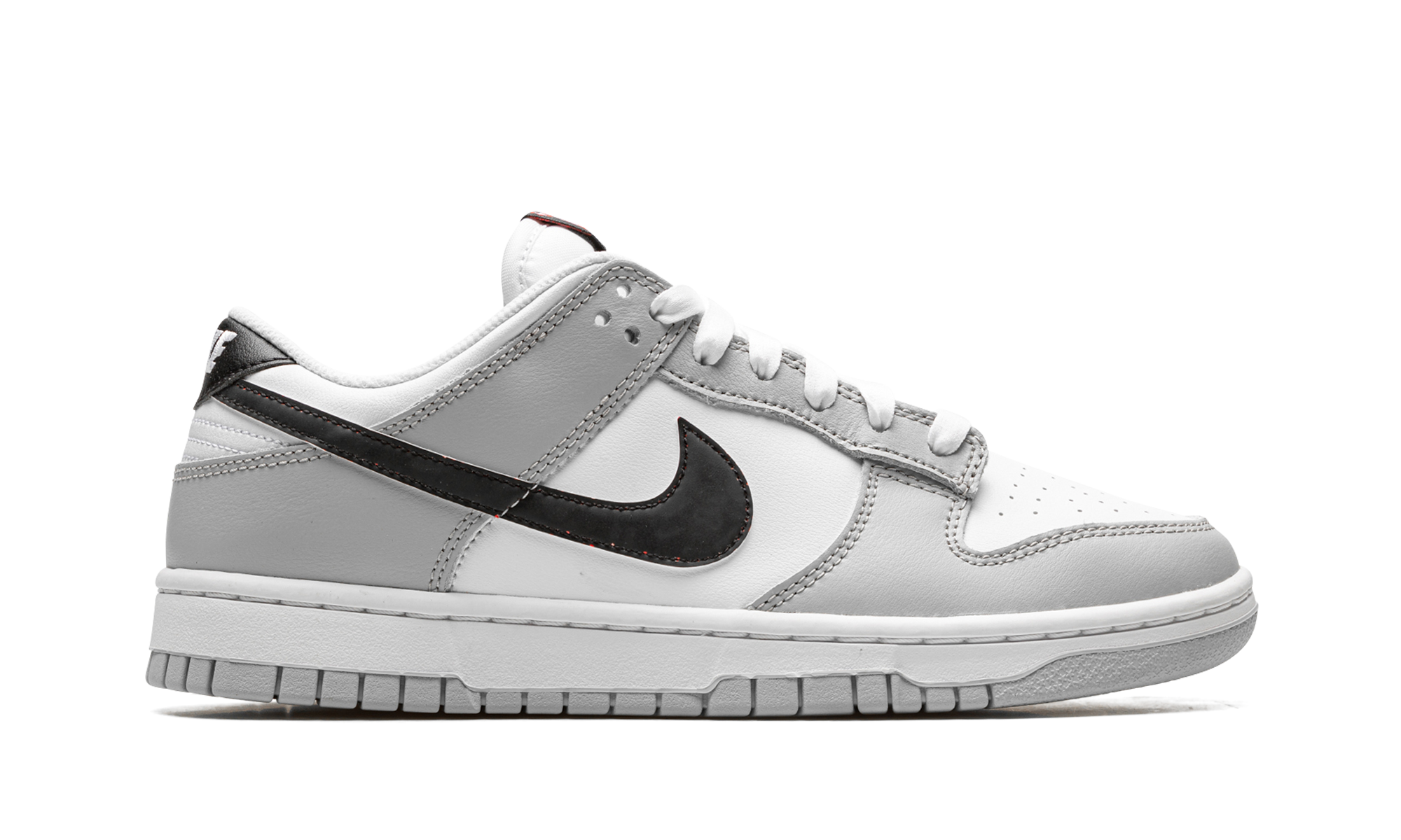 nike dunk low se lottery pack grey fog+DR9654-001+right view