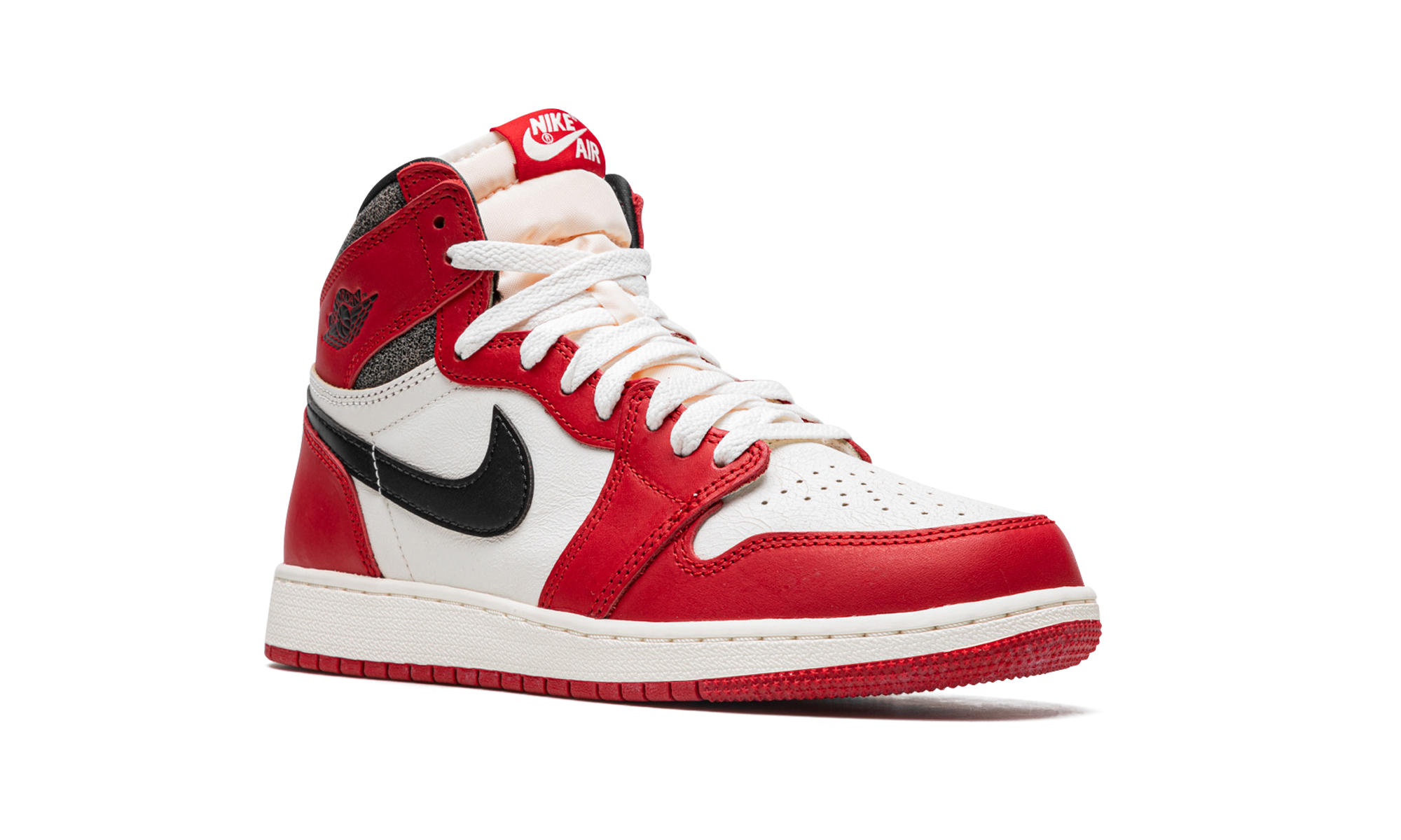 jordan 1 retro high og chicago lost and found gs+FD1437-612+diagnol right view