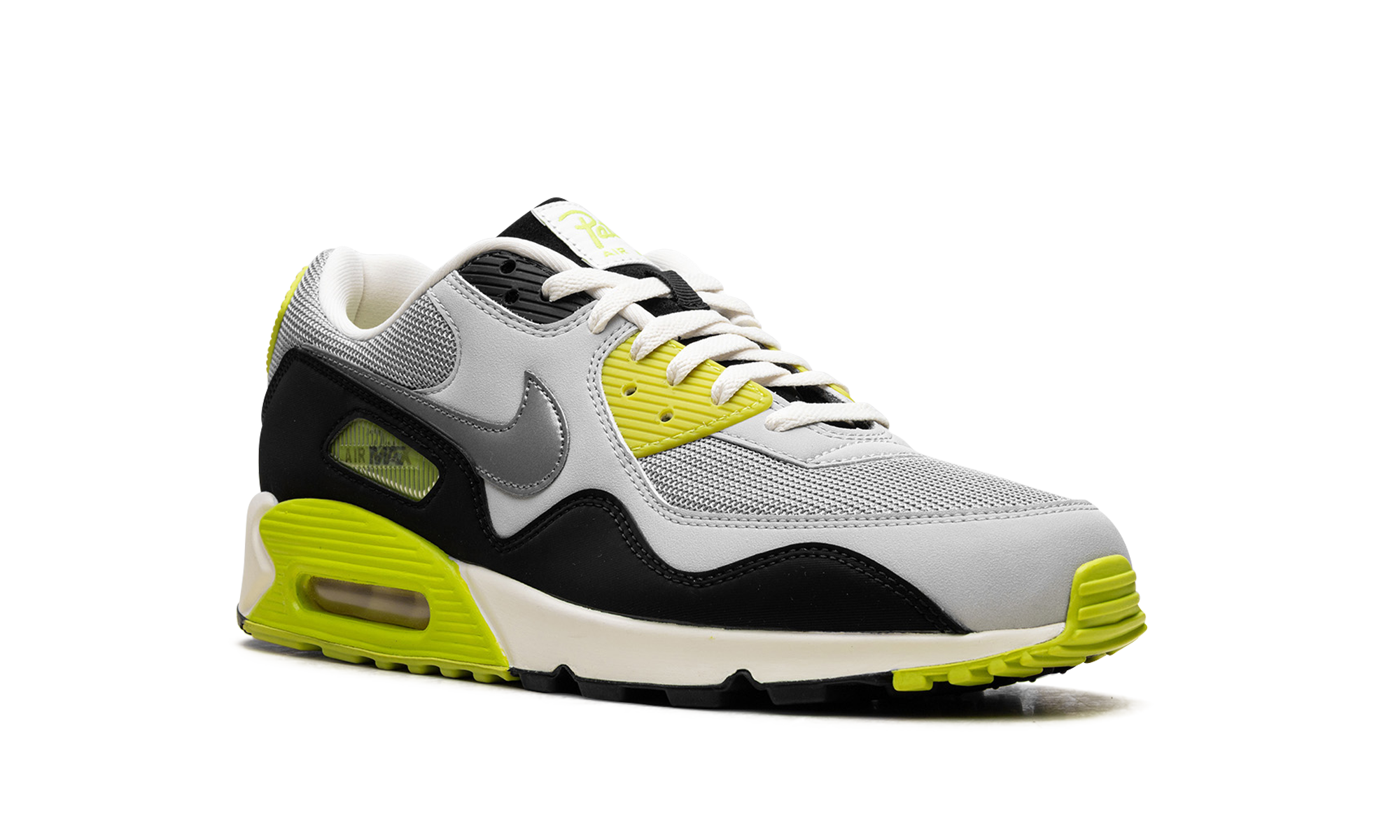 nike air max 90 sp patta waves cyber+HF8814-001+diagnol right view