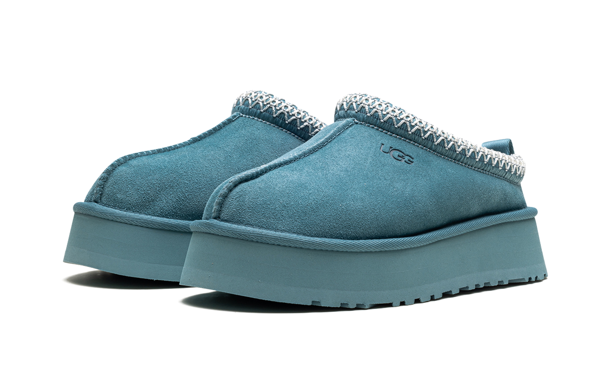 ugg tazz slipper deep ice women s+1122553-DEE+diagnol left view