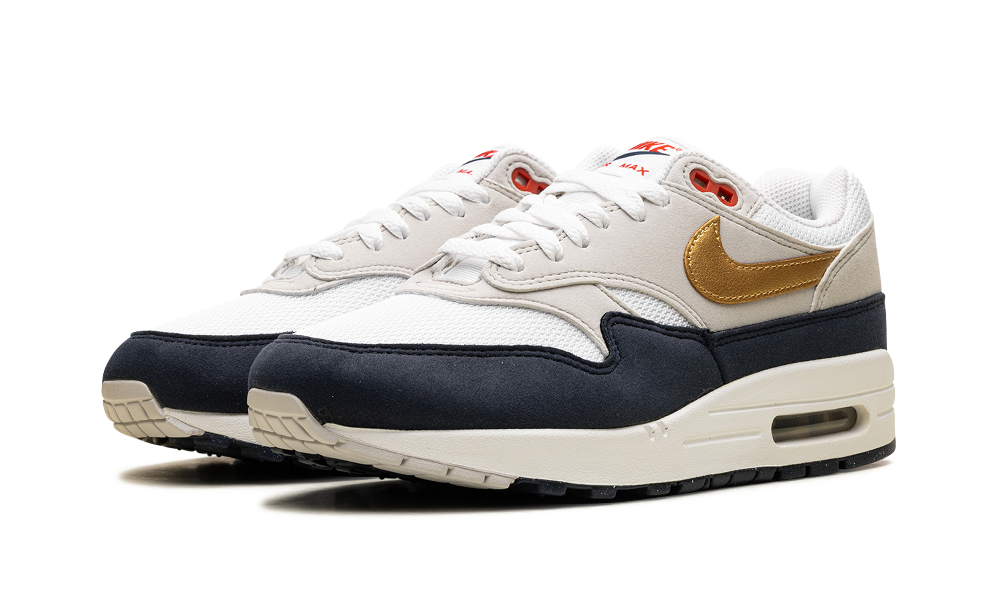 nike air max 1 olympic+HM9604-400+diagnol left view